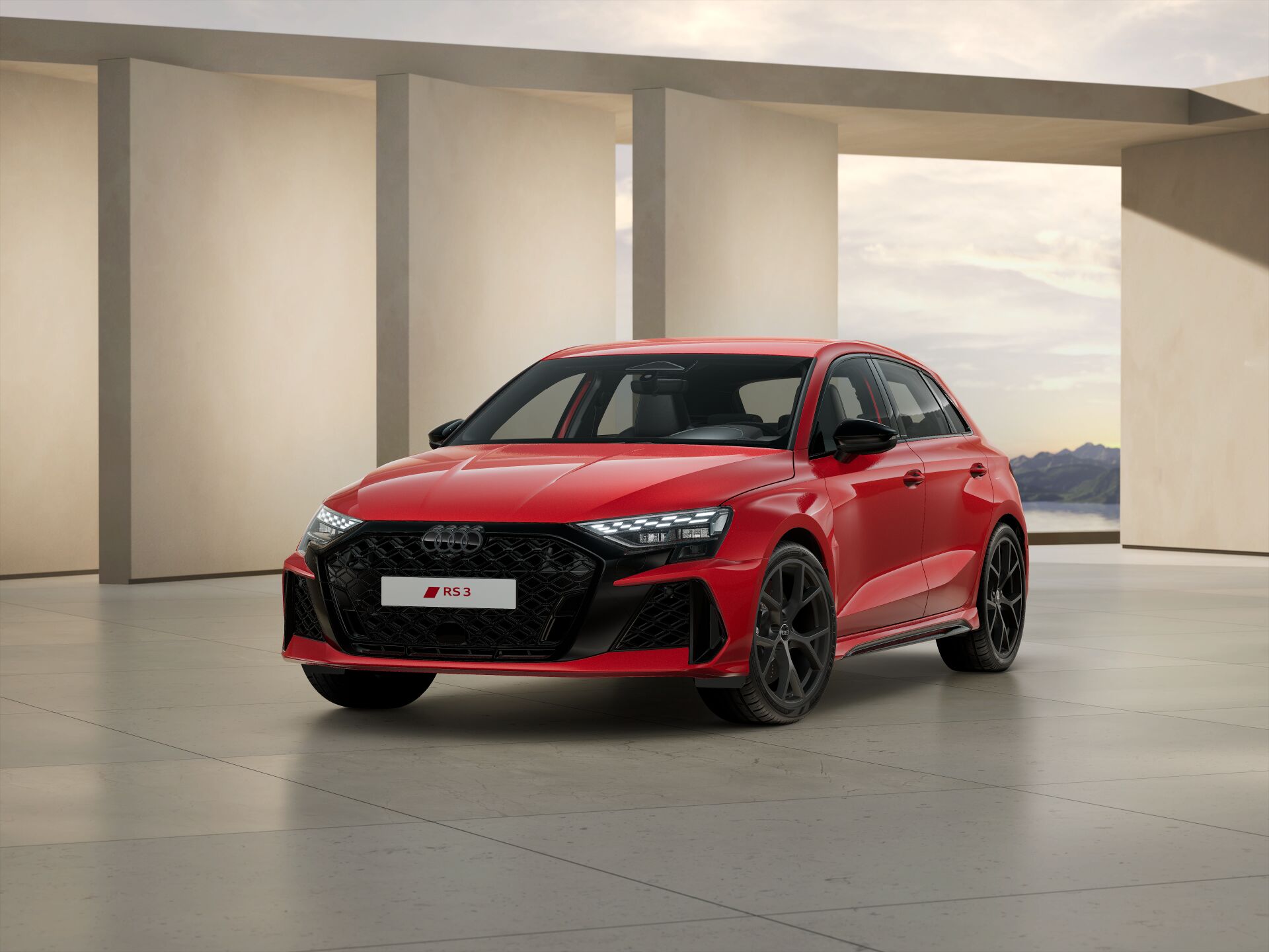 RS 3 Sportback EXTERIOR-FRONT-3-4