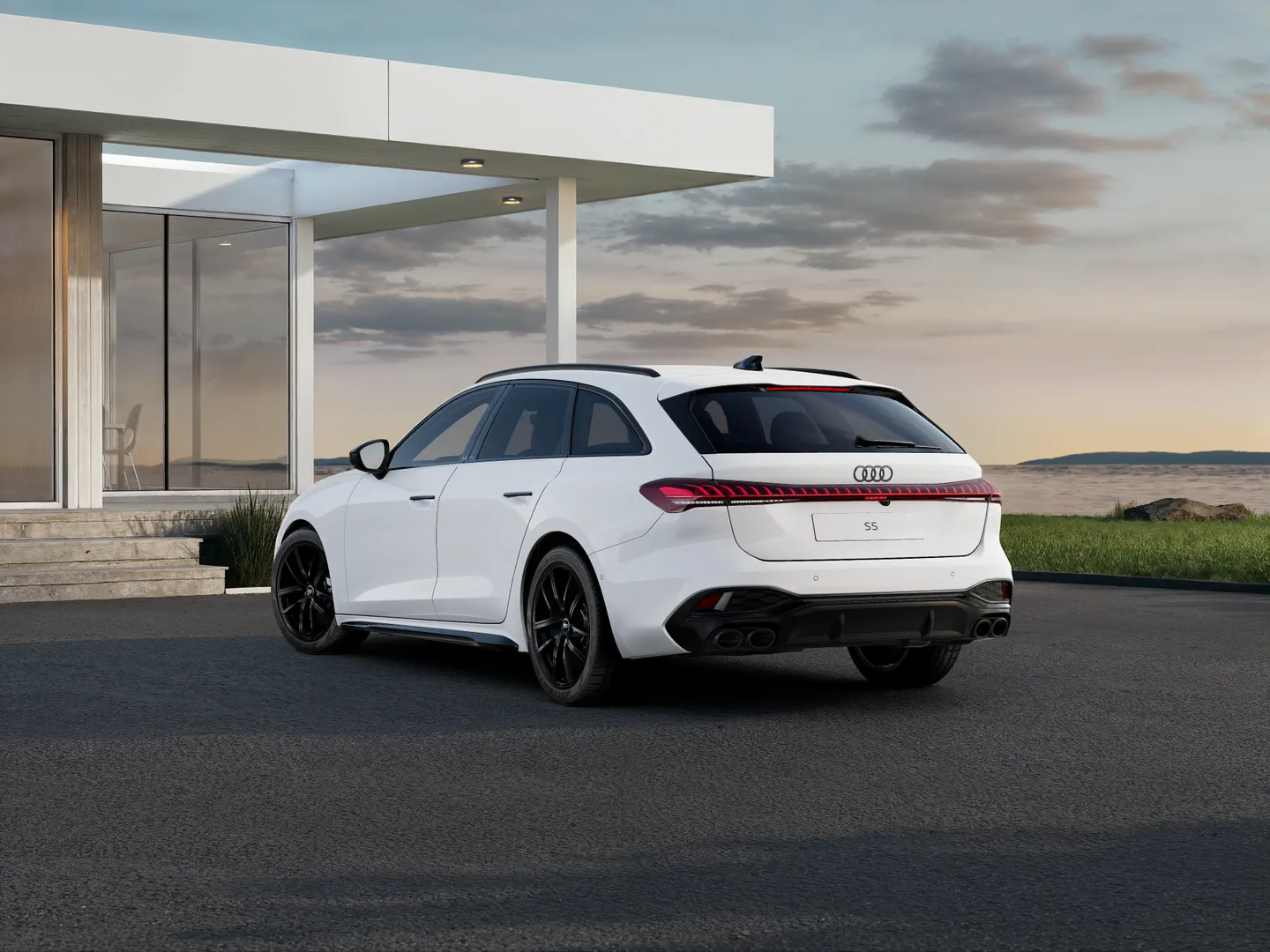 Zdjęcie&nbsp;Audi S5 Avant&nbsp;S5 Avant TFSI 270 kW S tronic&nbsp;– Ujęcie: tył 3/4