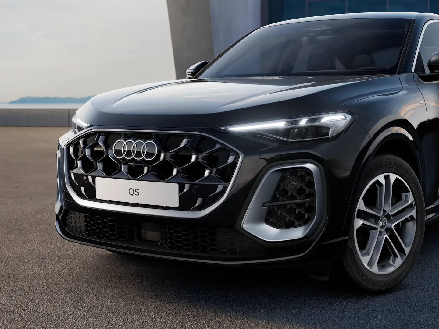 Zdjęcie&nbsp;Audi Q5 Sportback&nbsp;TDI quattro 150 kW S tronic&nbsp;– Ujęcie: reflektory