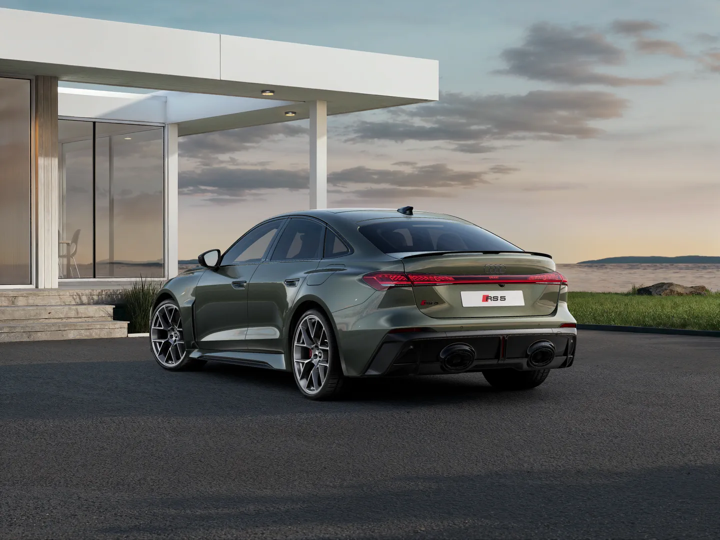Zdjęcie&nbsp;Audi RS 5 Sedan&nbsp;RS 5 Sedan 470 kW tiptronic&nbsp;– Ujęcie: tył 3/4