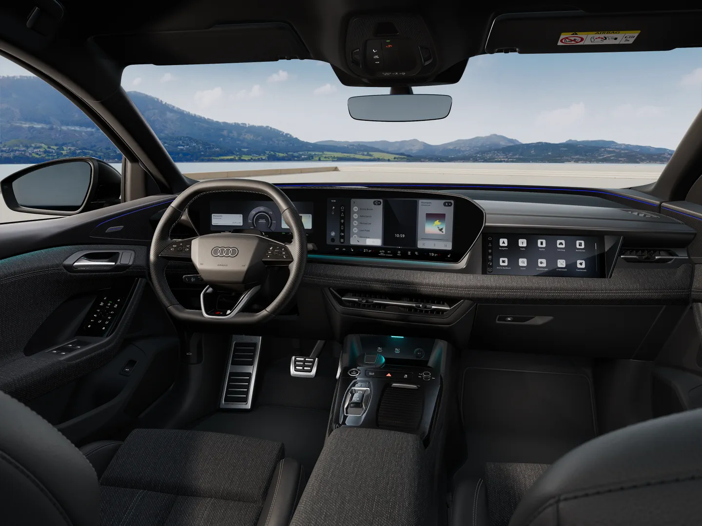 Zdjęcie Audi Q6 Sportback e-tron e-tron performance 225,00 kW – Ujęcie: deska rozdzielcza