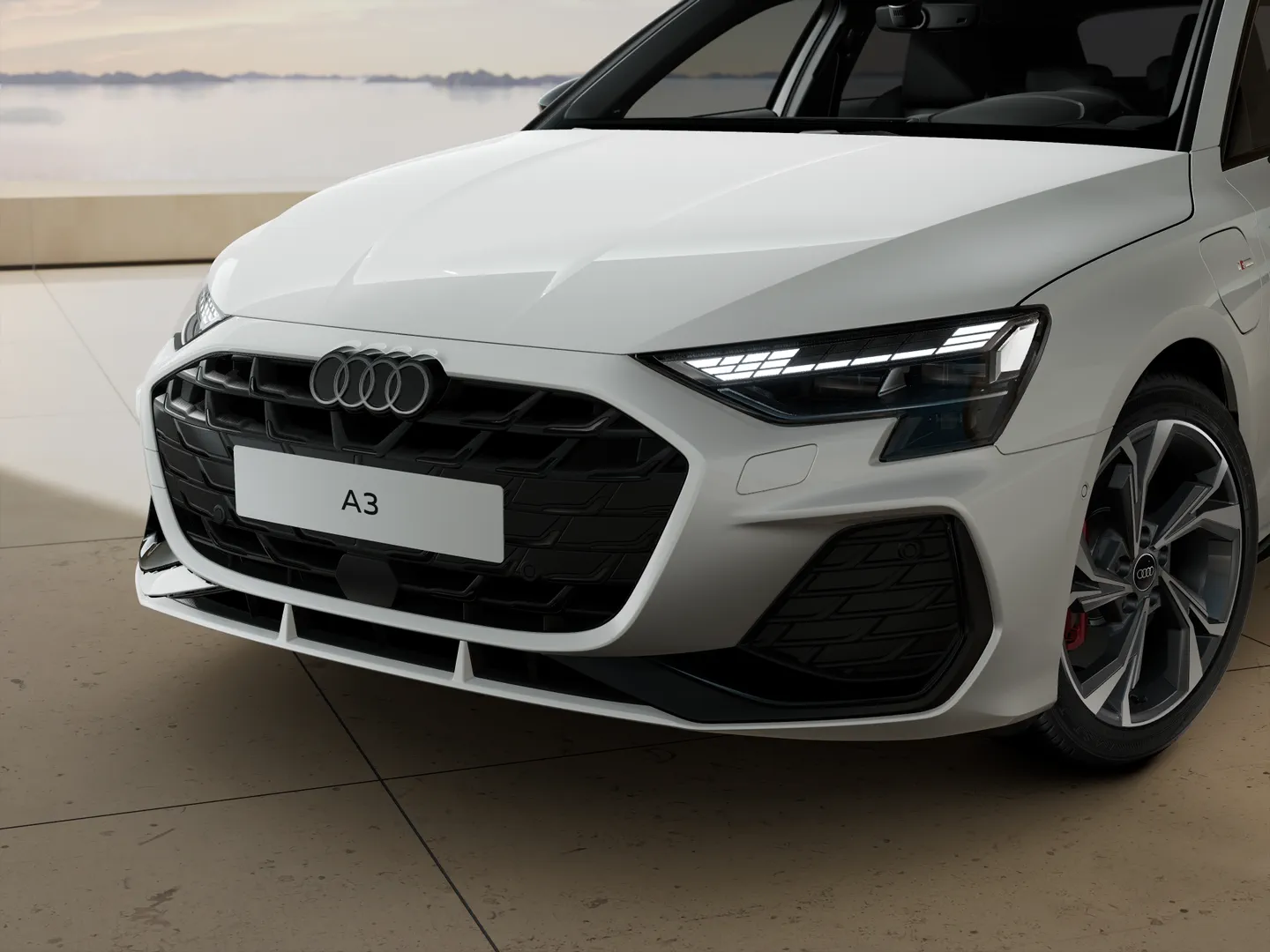 Zdjęcie Audi A3 Sportback TFSI e S line TFSI e 200 kW S tronic – Ujęcie: reflektory