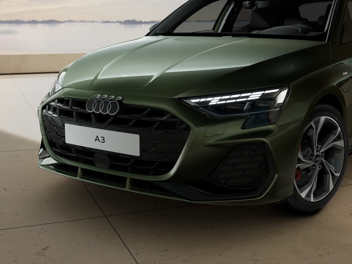 Zdjęcie Audi A3 Sportback TFSI e S line TFSI e 200 kW S tronic – Ujęcie: reflektory