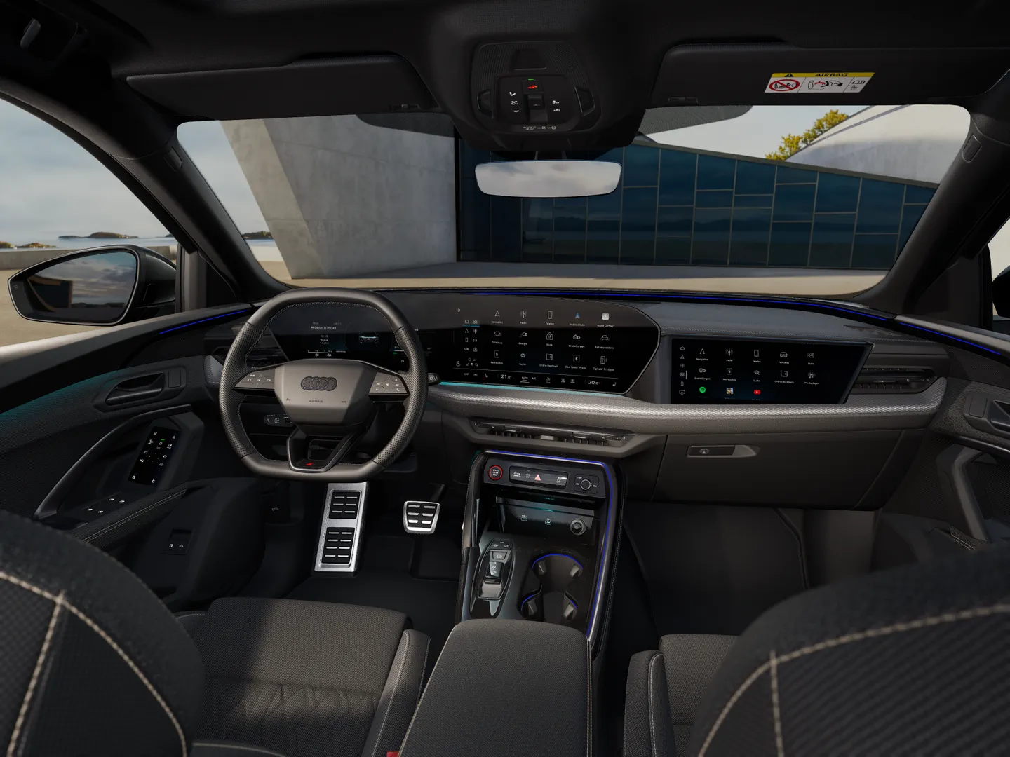 Immagine di Audi Q5 SUV e-hybrid S line edition e-hybrid quattro 220 kWS tronic - Vista: Cruscotto