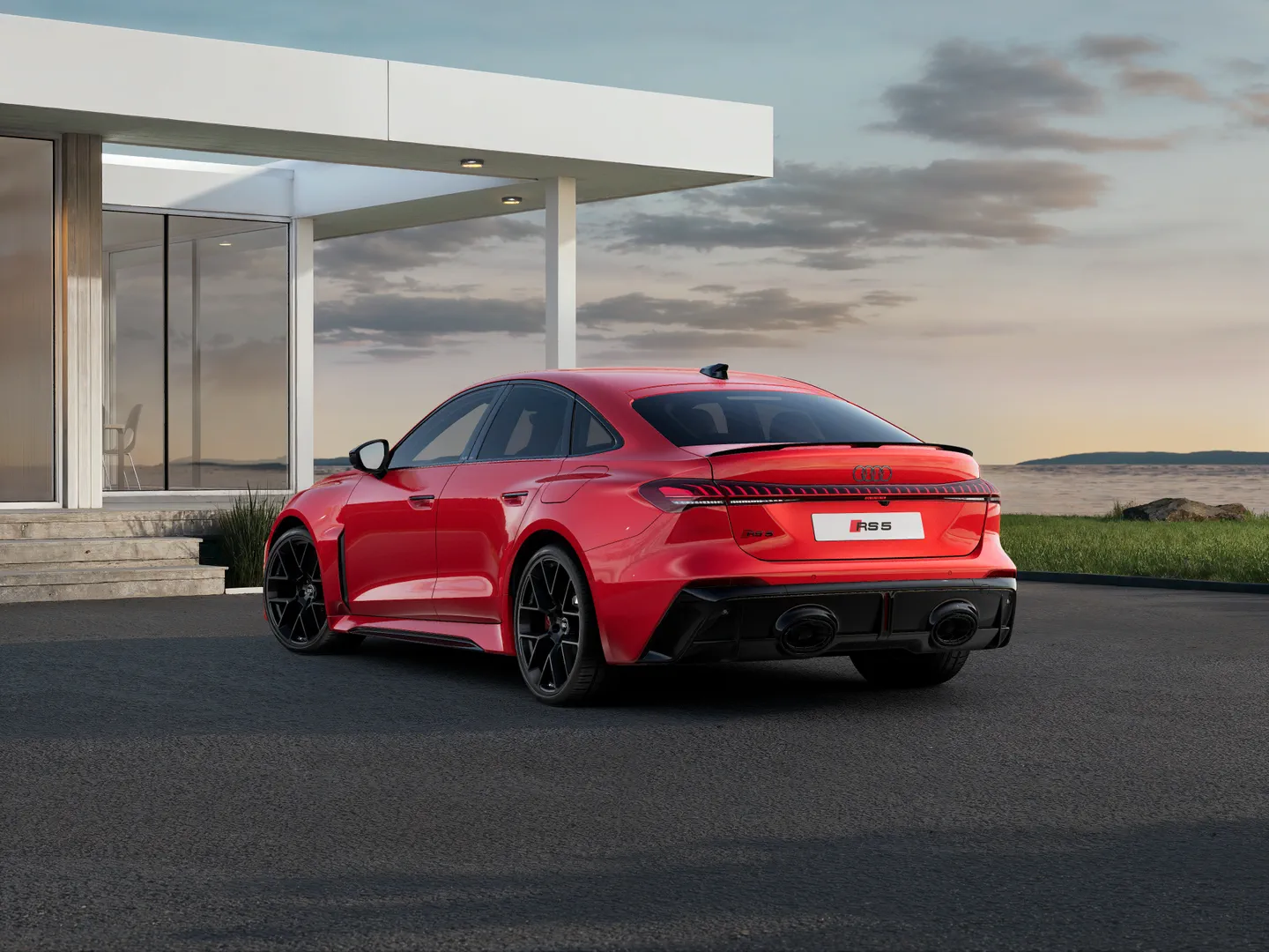 Zdjęcie Audi RS 5 Sedan RS 5 Sedan 470 kW tiptronic – Ujęcie: tył 3/4