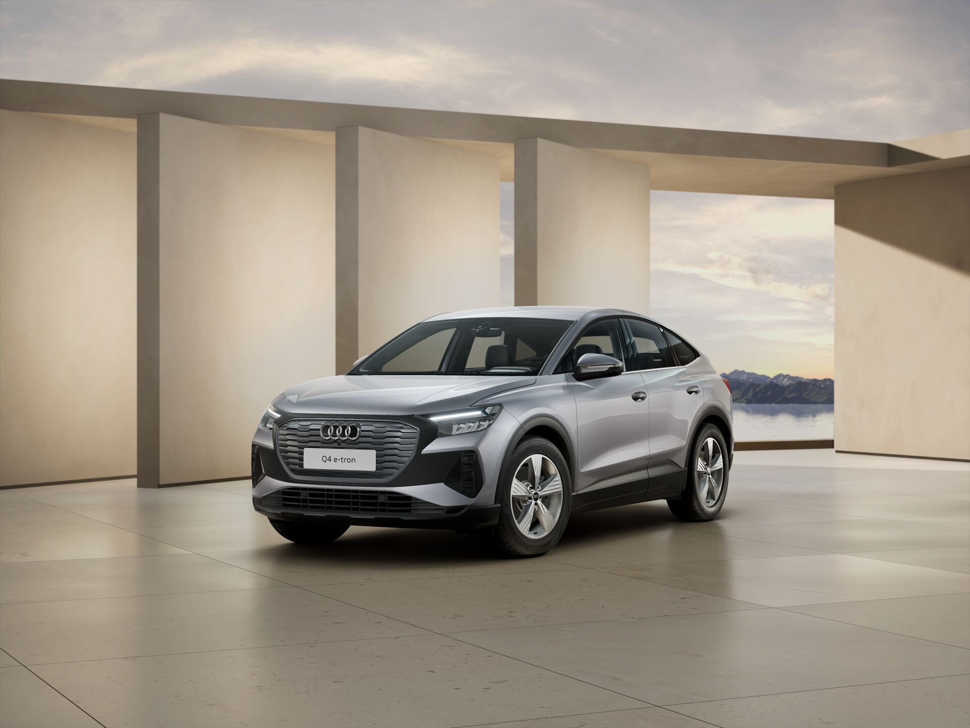 Q4 Sportback e-tron EXTERIOR-FRONT-3-4