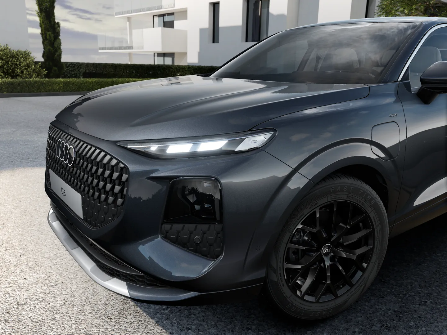 Zdjęcie&nbsp;Audi Q3 Sportback e-hybrid&nbsp;e-hybrid 200 kW S tronic&nbsp;– Ujęcie: reflektory