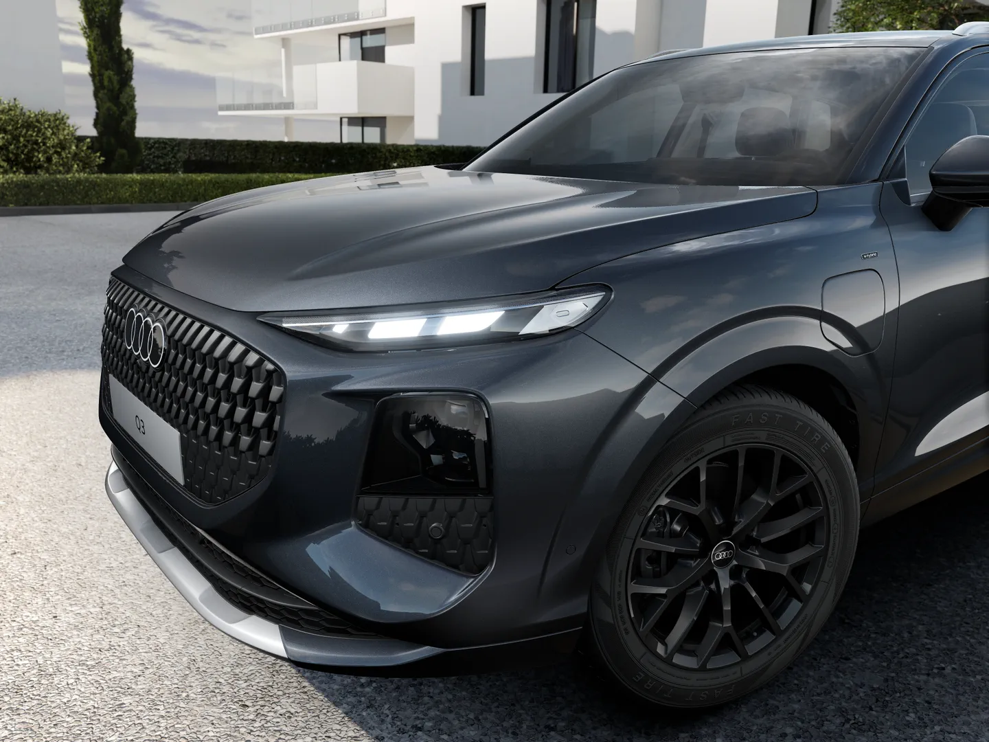 Zdjęcie&nbsp;Audi Q3 SUV e-hybrid&nbsp;e-hybrid 200 kW S tronic&nbsp;– Ujęcie: reflektory