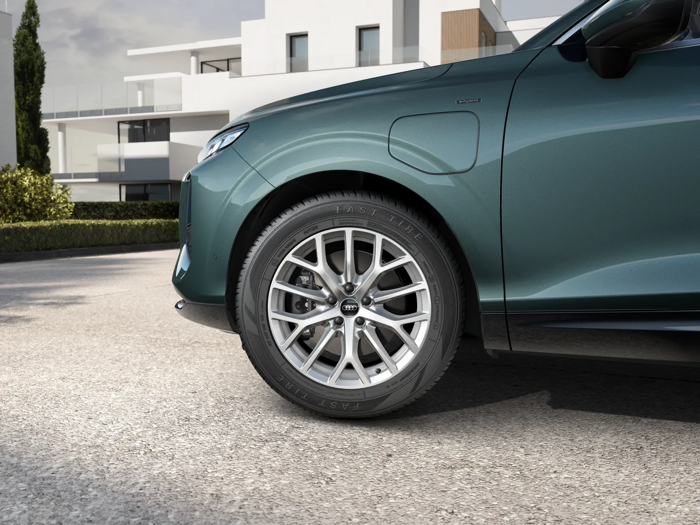 Zdjęcie&nbsp;Audi Q3 Sportback e-hybrid&nbsp;e-hybrid 200 kW S tronic&nbsp;– Ujęcie: obręcze