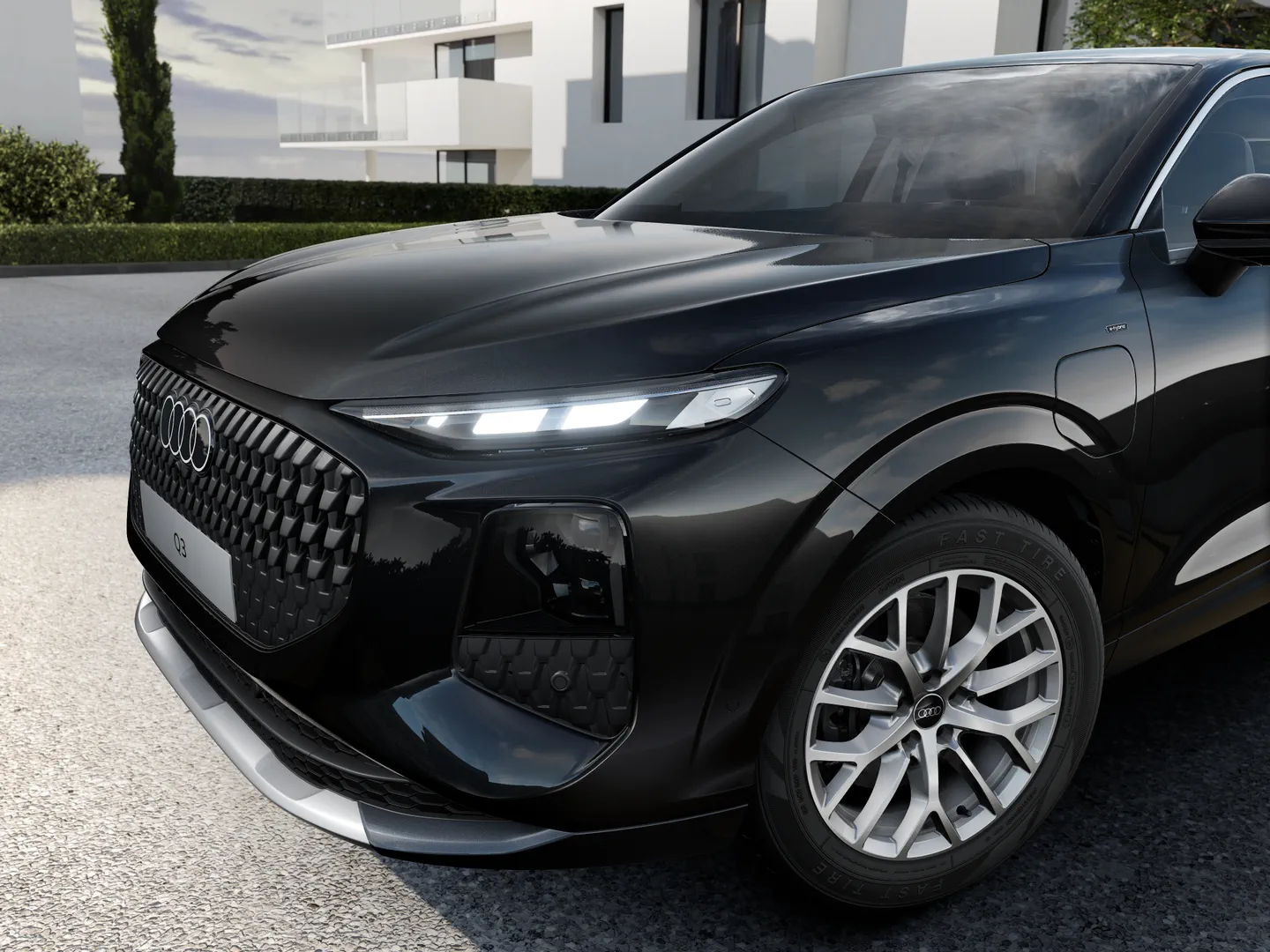 Zdjęcie Audi Q3 Sportback e-hybrid e-hybrid 200 kW S tronic – Ujęcie: reflektory