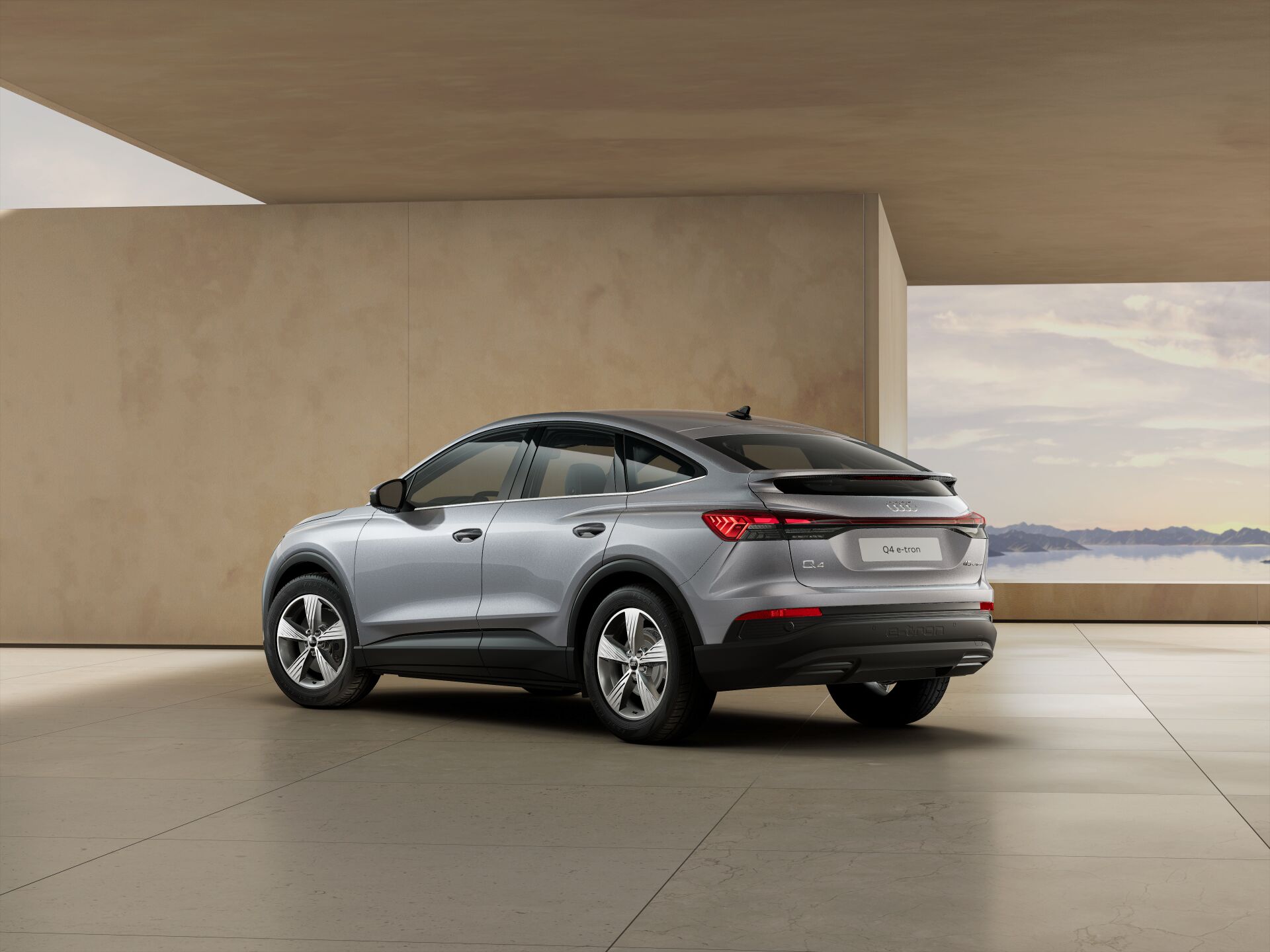 Q4 Sportback e-tron EXTERIOR-REAR-3-4