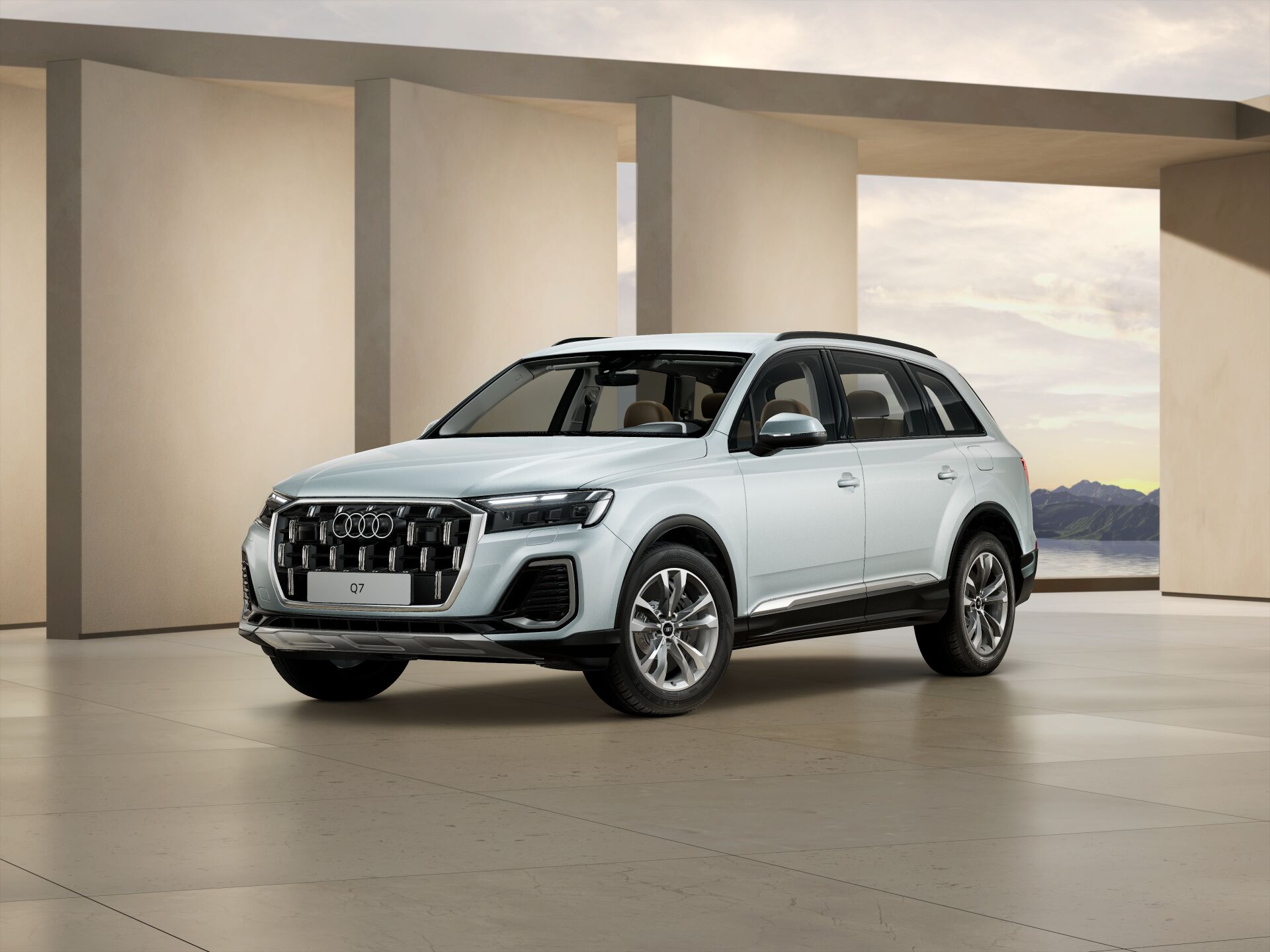 Q7 SUV TFSI e EXTERIOR-FRONT-3-4