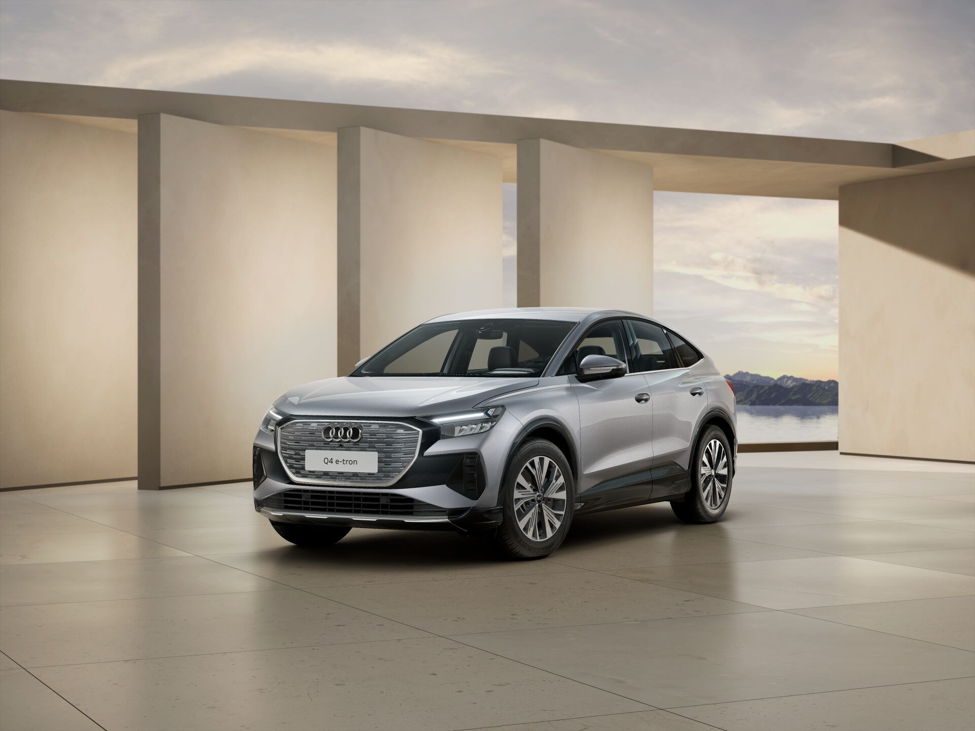 Q4 Sportback e-tron  EXTERIOR-FRONT-3-4