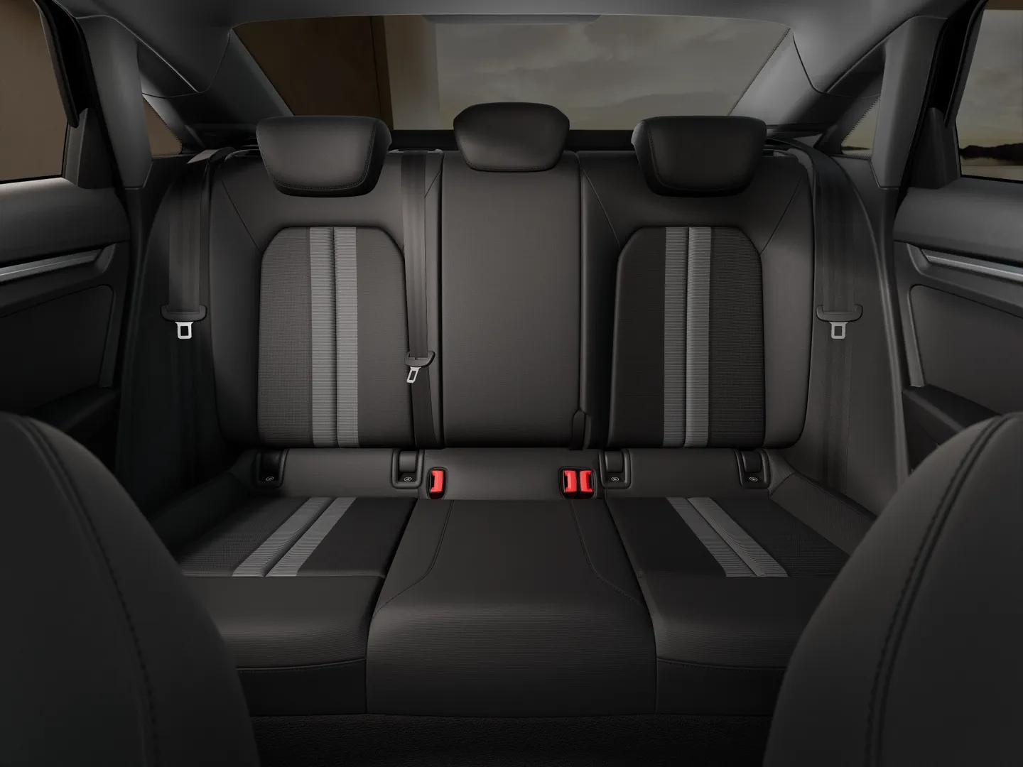 Zdjęcie&nbsp;Audi A3 Sedan&nbsp;TFSI 85 kW 6 biegów&nbsp;– Ujęcie: tylne fotele