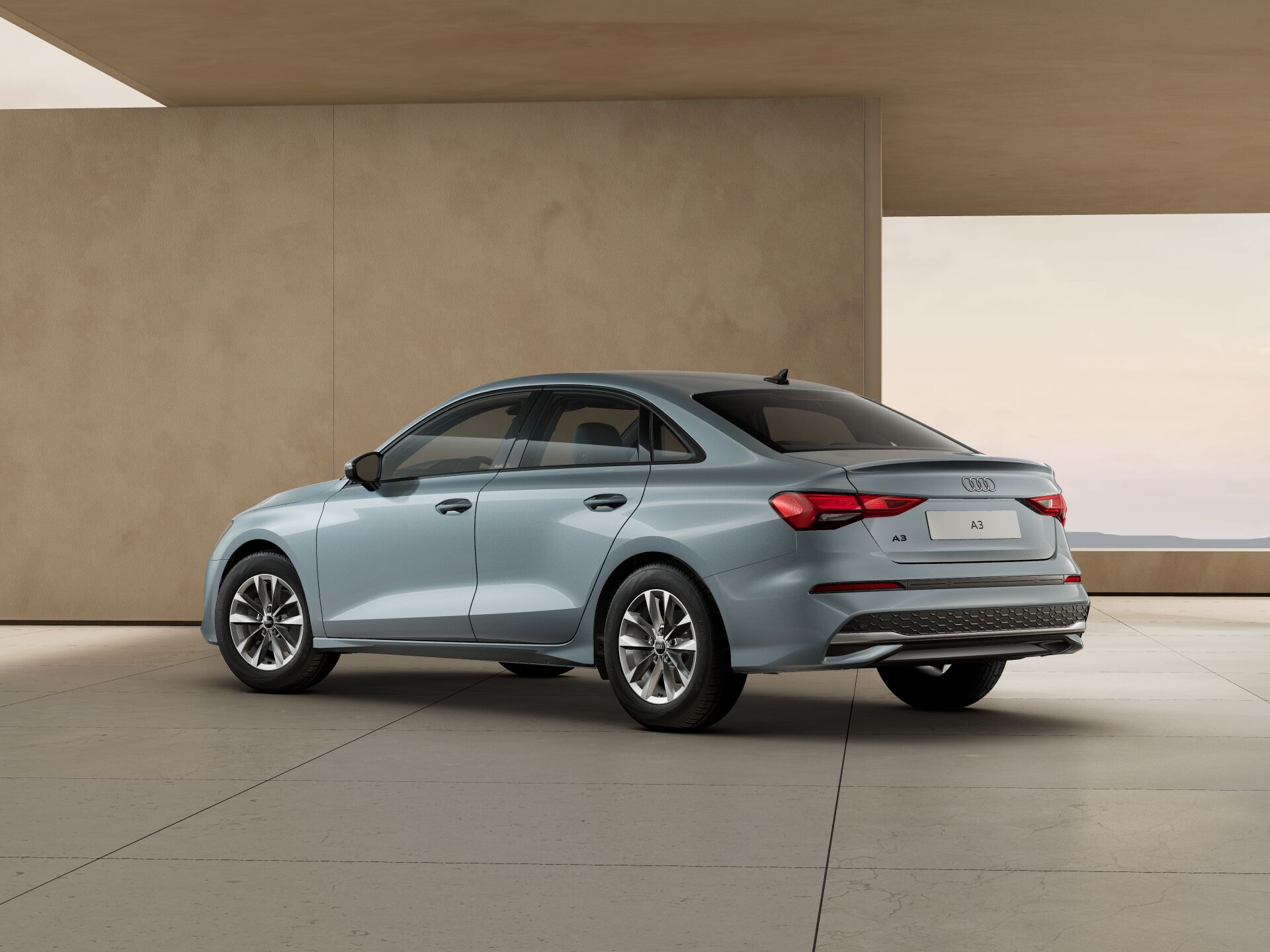 A3 Sedan EXTERIOR-REAR-3-4