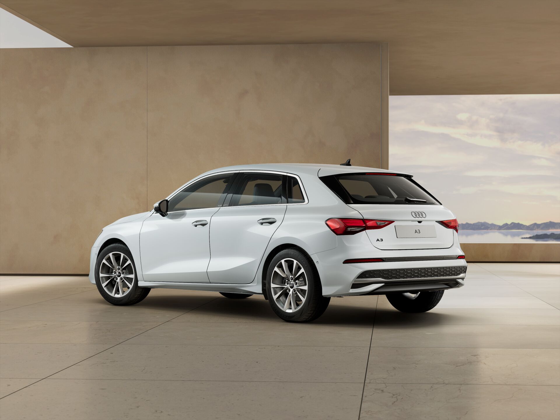 A3 Sportback EXTERIOR-REAR-3-4