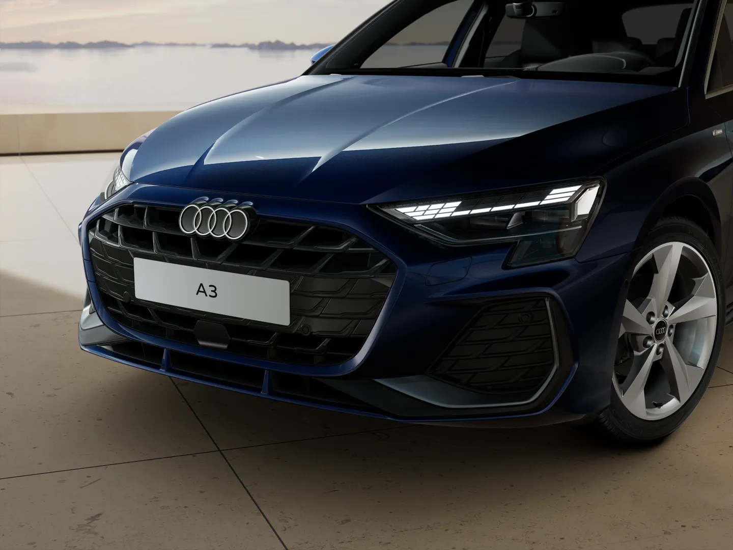 Zdjęcie&nbsp;Audi A3 Sportback&nbsp;S line TFSI 110 kW S tronic&nbsp;– Ujęcie: reflektory