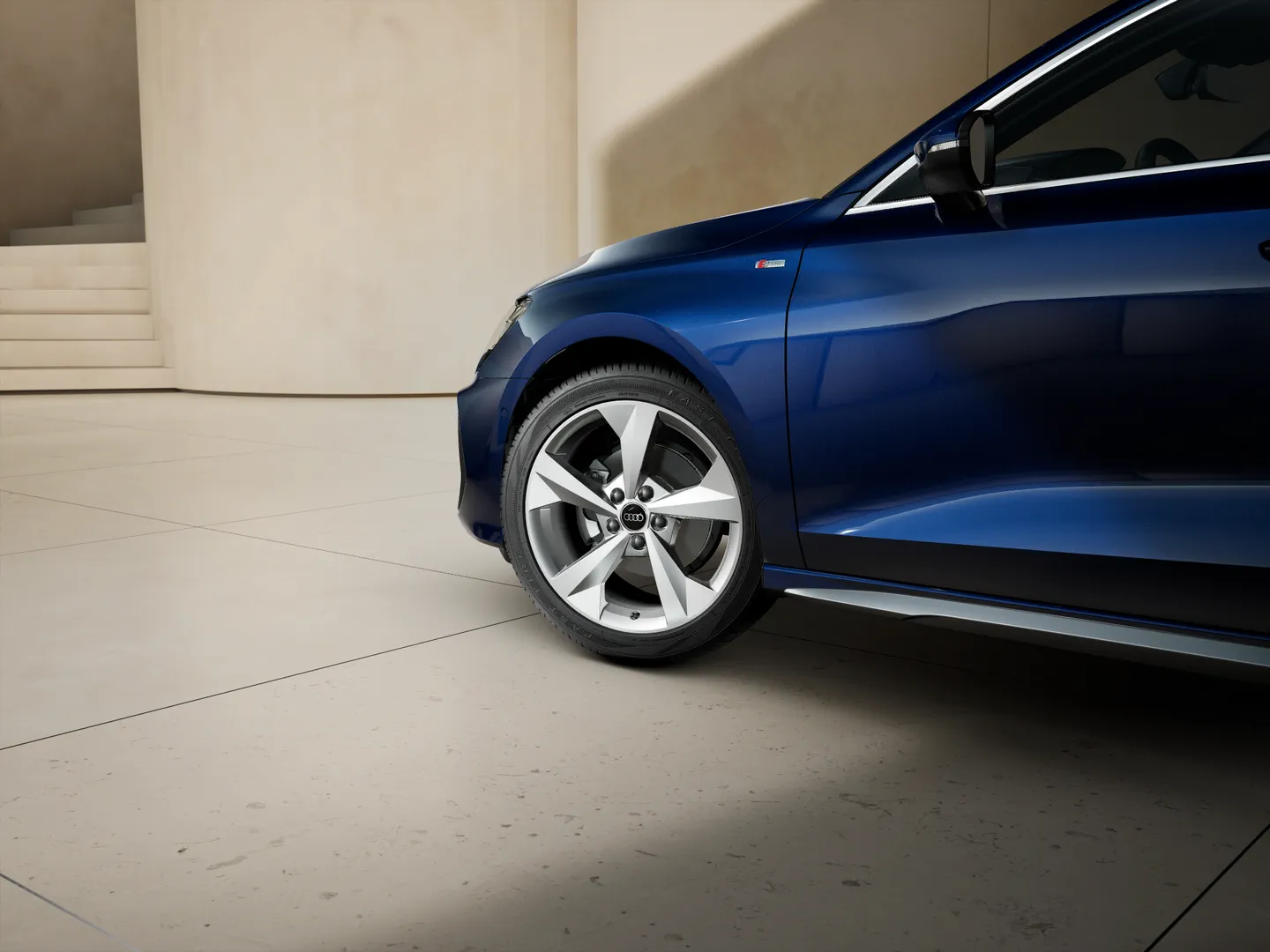 Zdjęcie&nbsp;Audi A3 Sportback&nbsp;S line TFSI 110 kW S tronic&nbsp;– Ujęcie: obręcze