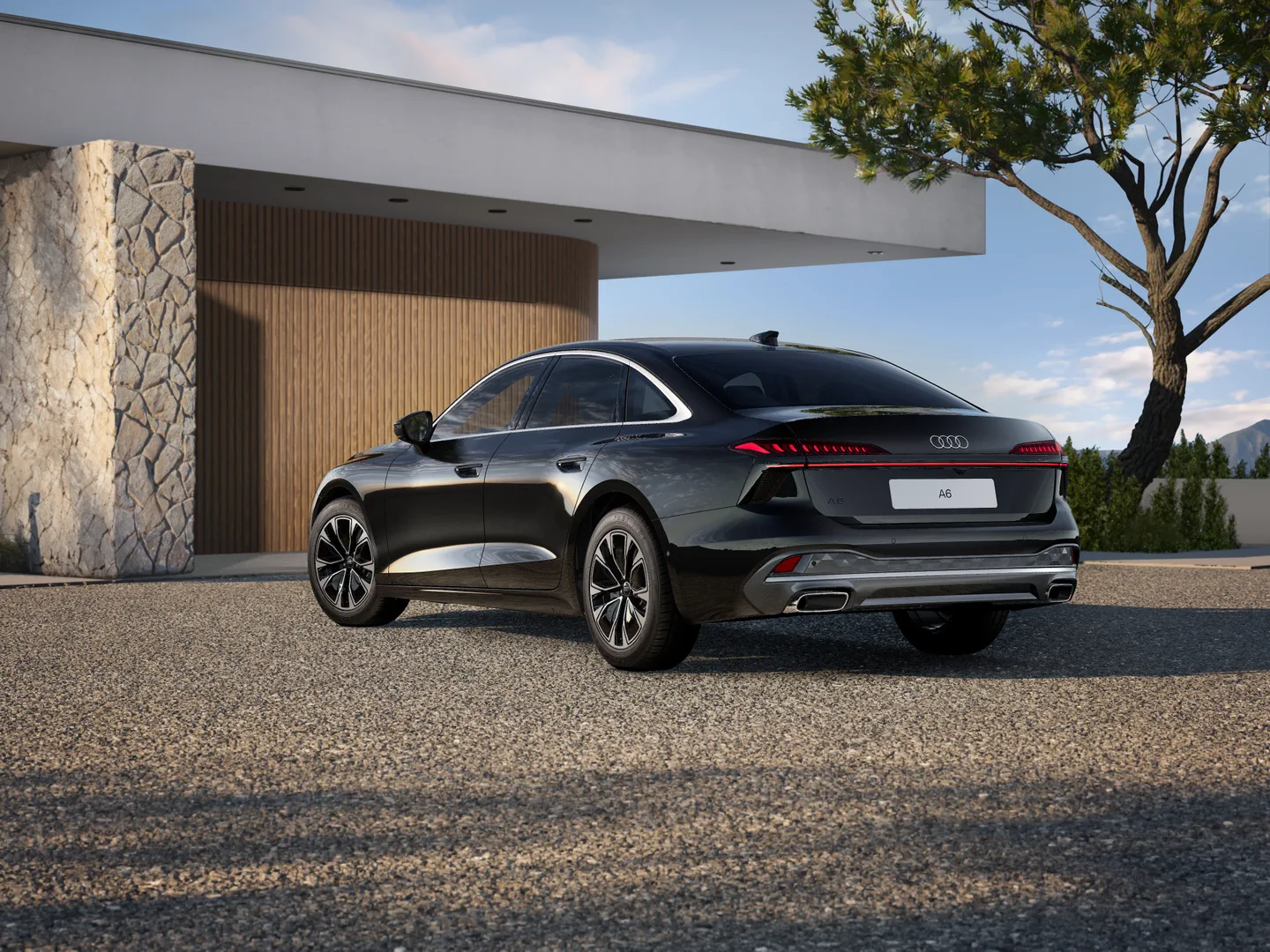 Zdjęcie Audi A6 Sedan TFSI 150 kW S tronic – Ujęcie: tył 3/4