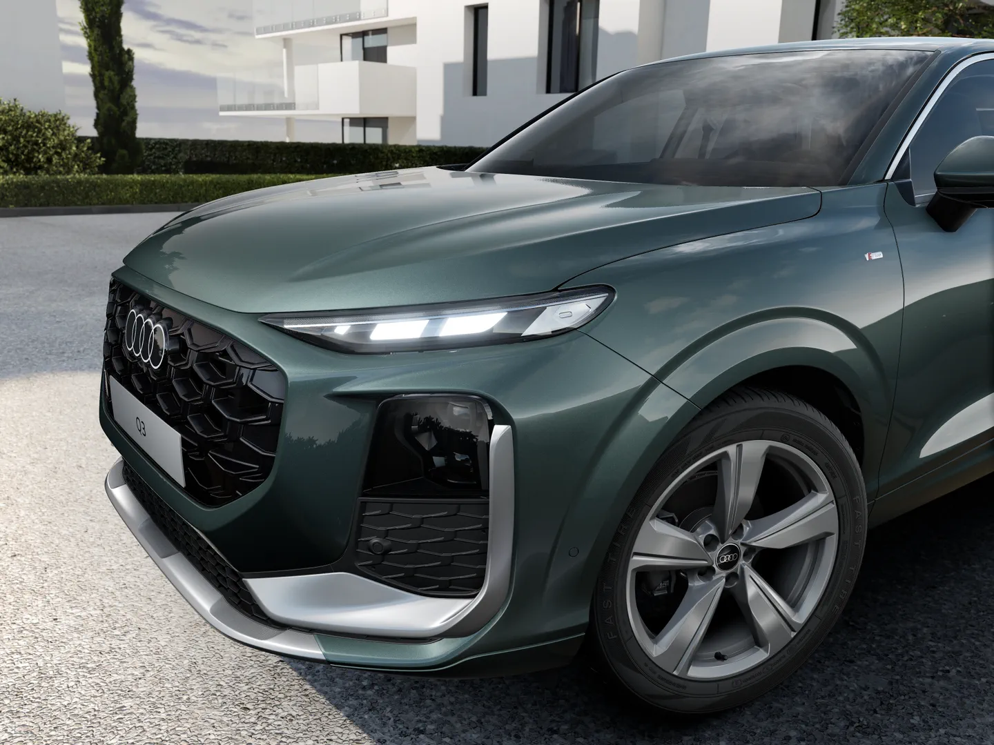 Zdjęcie&nbsp;Audi Q3 Sportback&nbsp;TFSI 110 kW S tronic&nbsp;– Ujęcie: reflektory