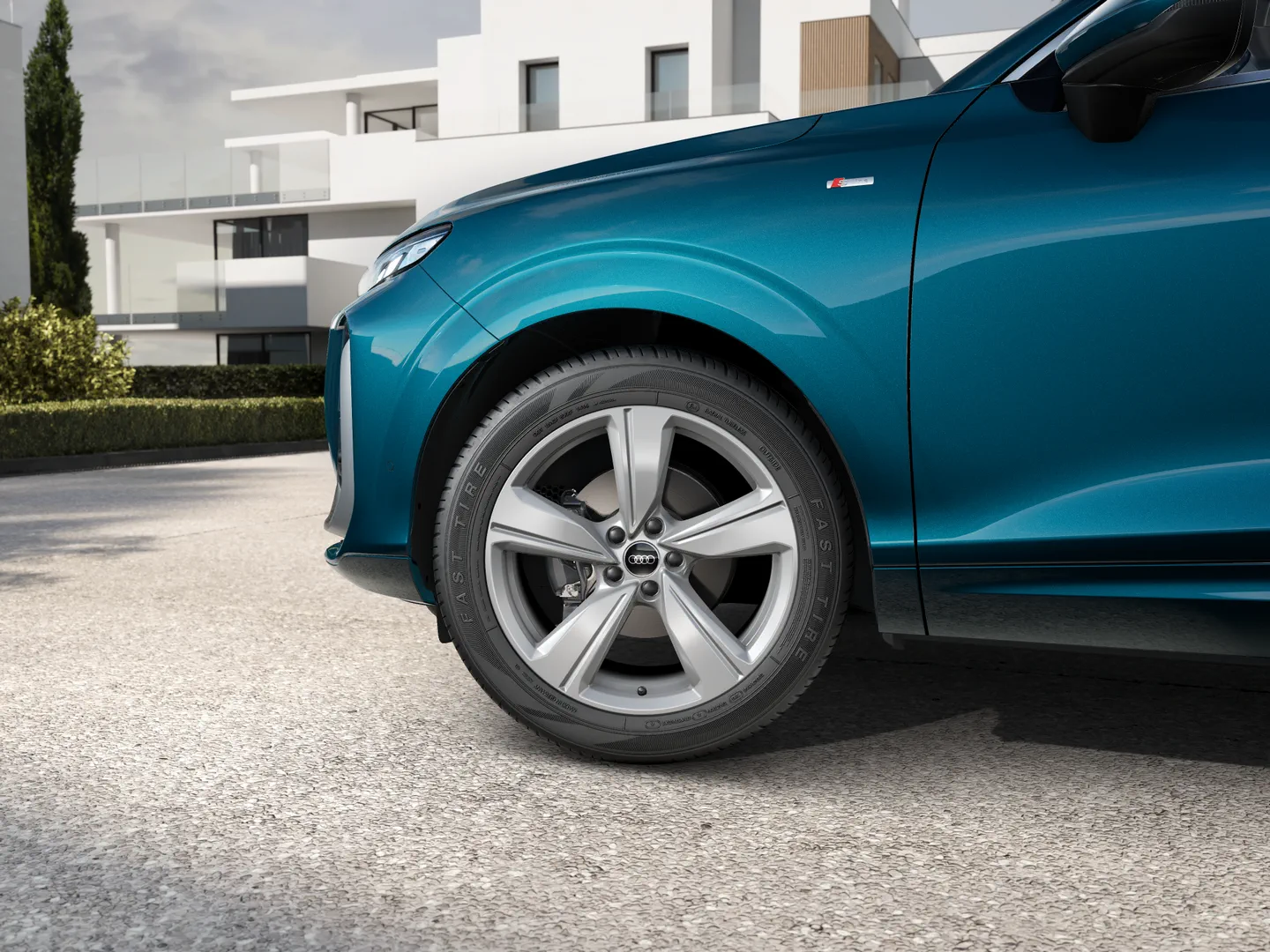 Zdjęcie&nbsp;Audi Q3 Sportback&nbsp;TFSI 110 kW S tronic&nbsp;– Ujęcie: obręcze