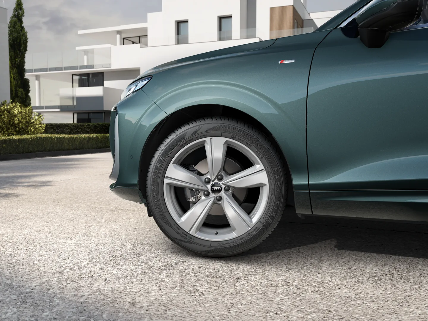 Zdjęcie&nbsp;Audi Q3 Sportback&nbsp;TFSI 110 kW S tronic&nbsp;– Ujęcie: obręcze