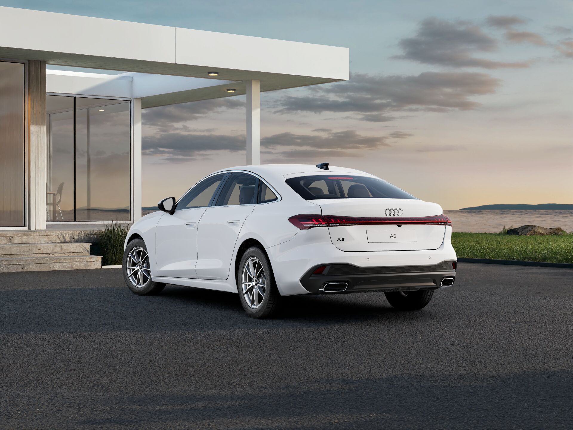 A5 Saloon EXTERIOR-REAR-3-4