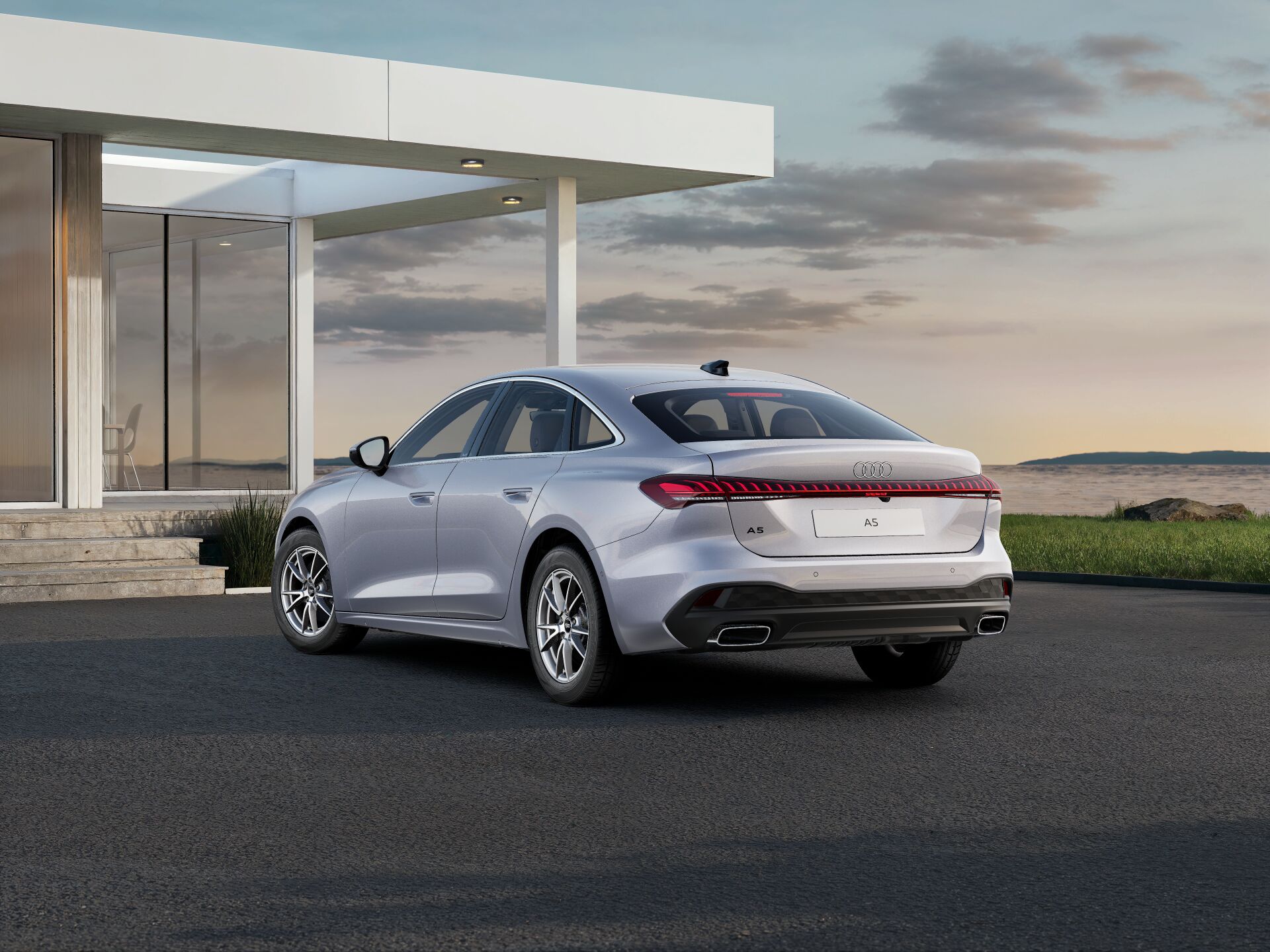 A5 Berline EXTERIOR-REAR-3-4