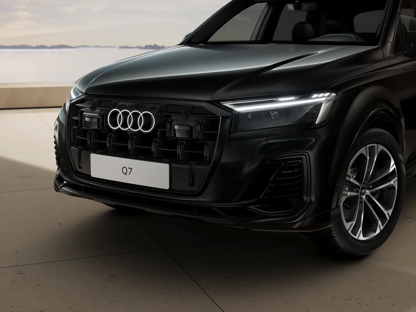 Zdjęcie&nbsp;Audi Q7 SUV TFSI e&nbsp;TFSI e quattro 290 kW tiptronic&nbsp;– Ujęcie: reflektory