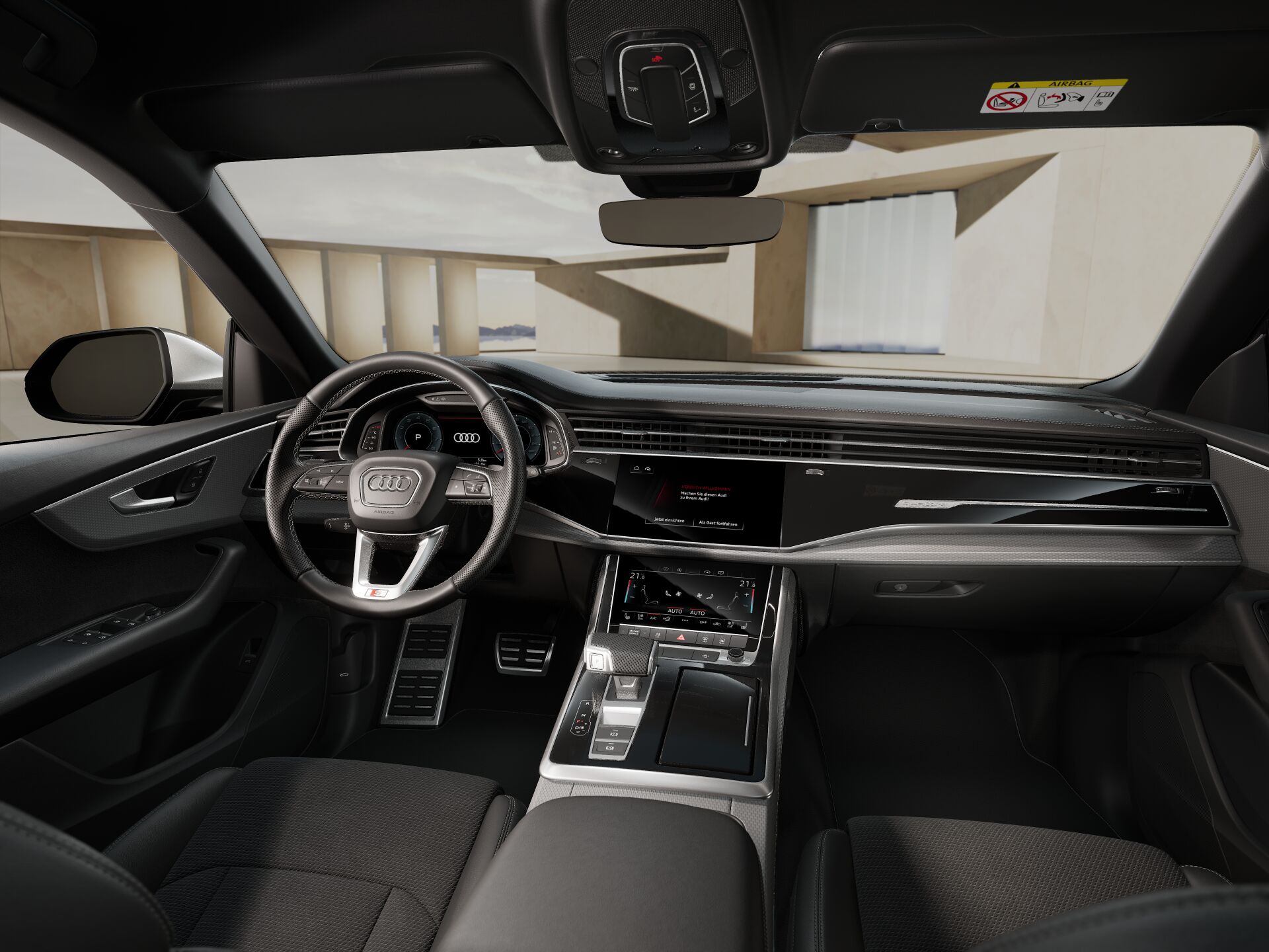 SQ8 SUV INTERIOR-DASHBOARD-DASHBOARD