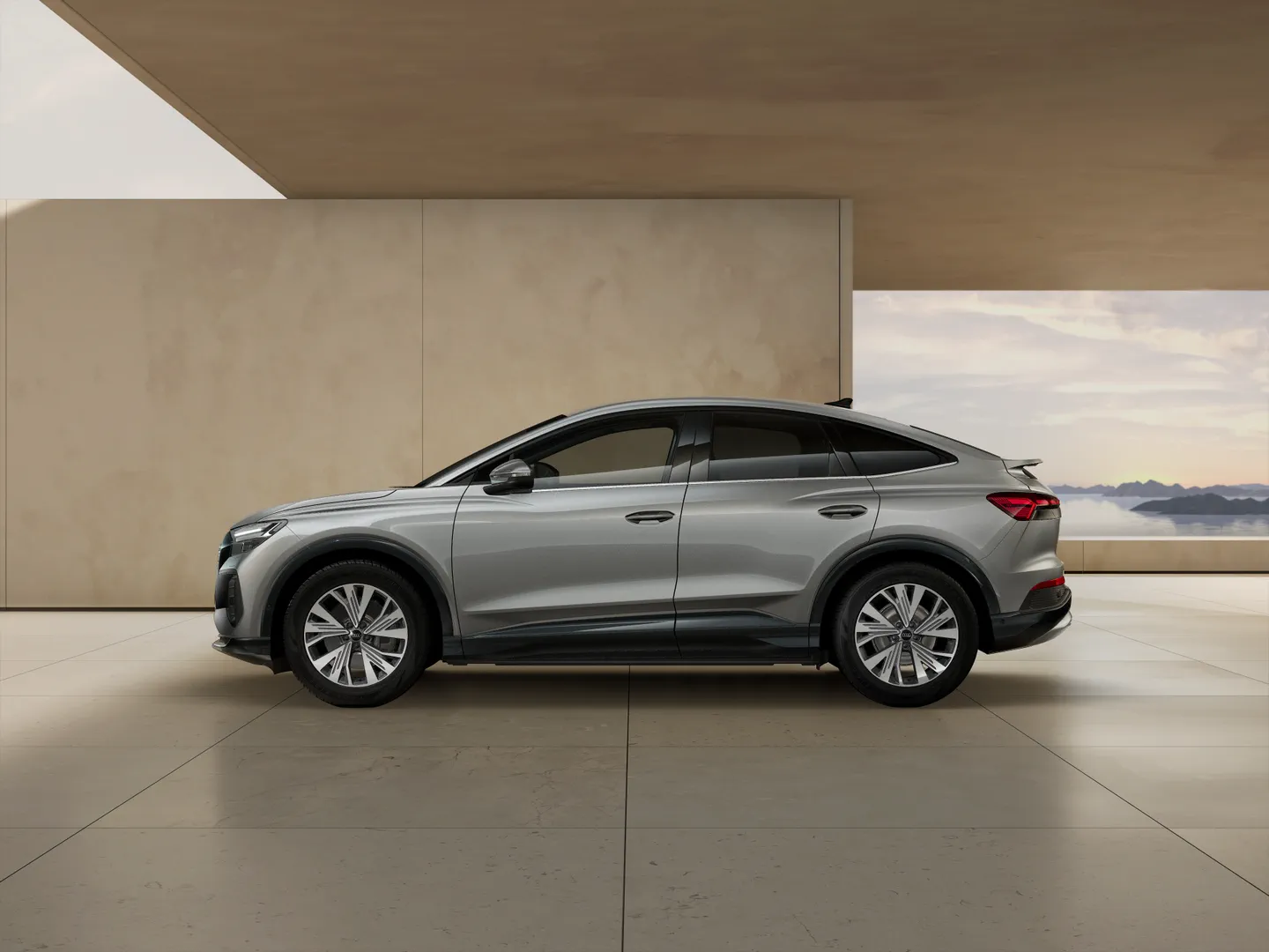 Zdjęcie&nbsp;Audi Q4 Sportback e-tron&nbsp;40 e-tron 150,00 kW&nbsp;– Ujęcie: bok