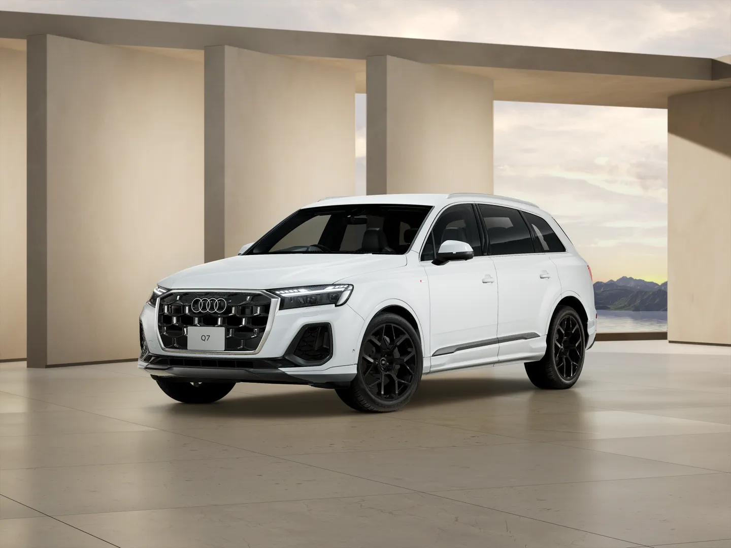 Audi Q7 SUV 50 TDI quattro S line 200 kW (272 PS) tiptronic フロント3/4ビュー