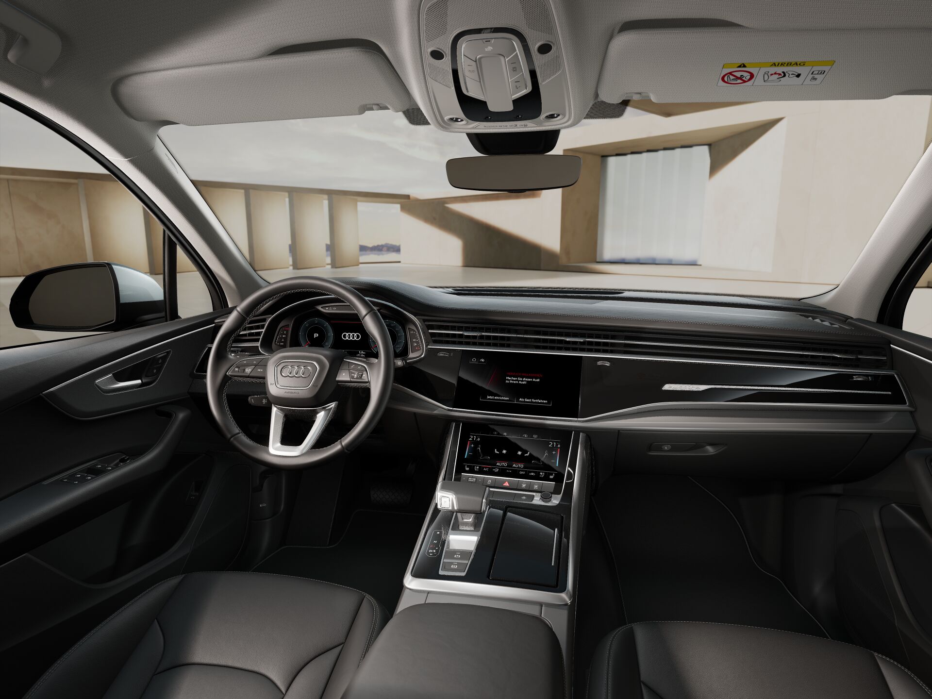 Q7 SUV INTERIOR-DASHBOARD-DASHBOARD