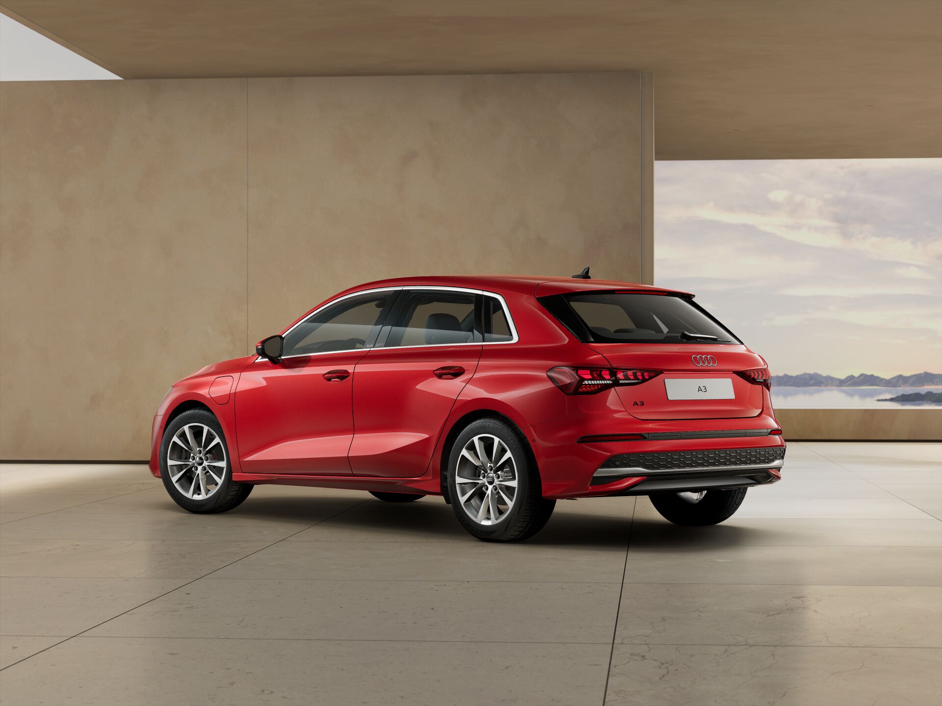 A3 Sportback TFSIe EXTERIOR-REAR-3-4