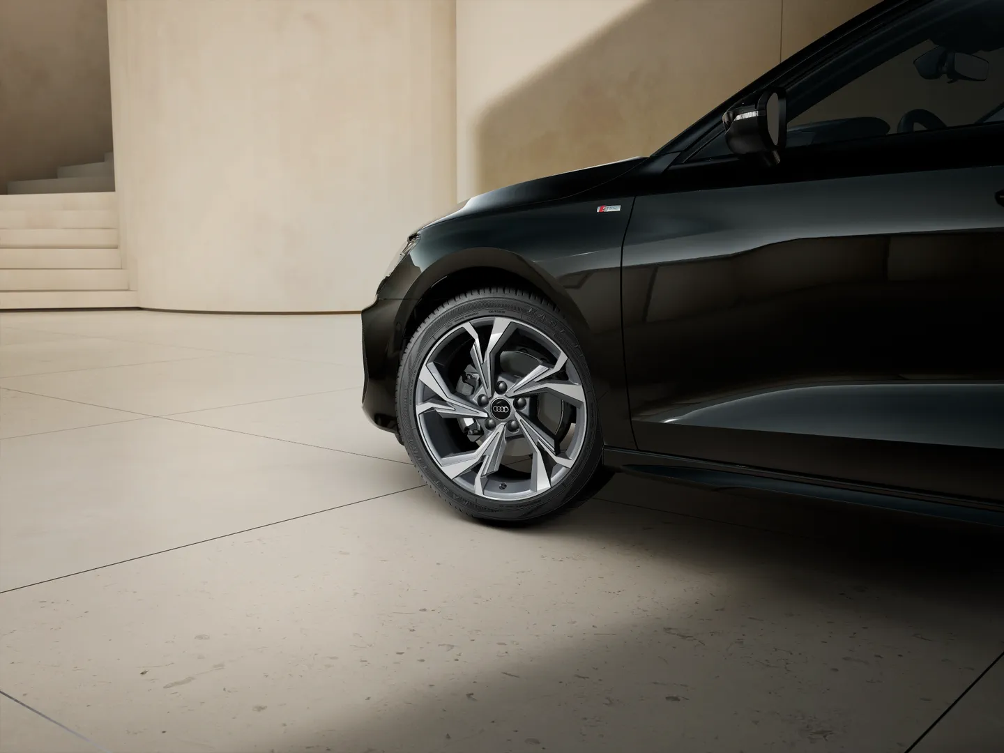 Zdjęcie&nbsp;Audi A3 Sedan&nbsp;S line TFSI 110 kW S tronic&nbsp;– Ujęcie: obręcze