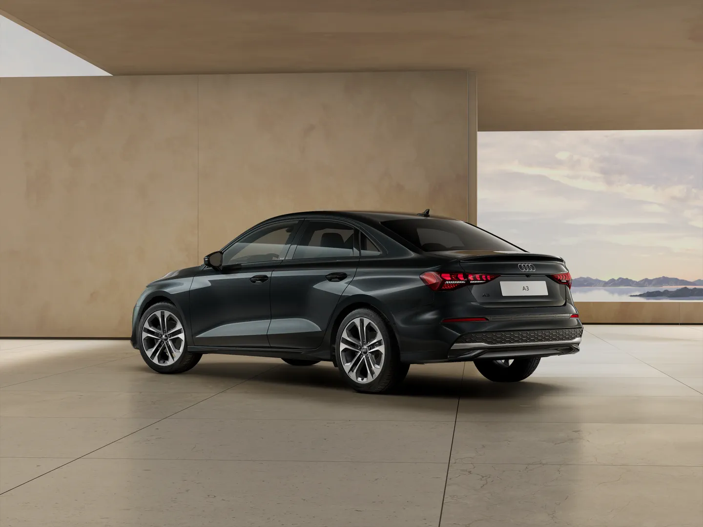 Zdjęcie&nbsp;Audi A3 Sedan&nbsp;advanced TFSI 110 kW S tronic&nbsp;– Ujęcie: tył 3/4