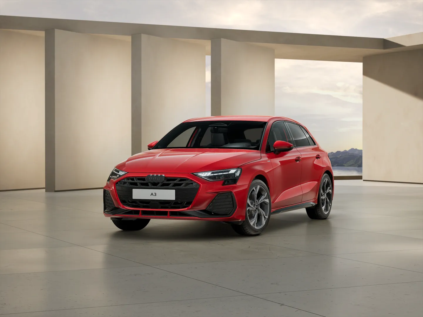 Zdjęcie&nbsp;Audi A3 Sportback&nbsp;S line TFSI 110 kW S tronic&nbsp;– Ujęcie: przód 3/4