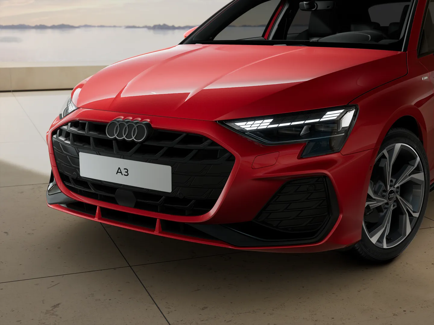 Zdjęcie&nbsp;Audi A3 Sportback&nbsp;S line TFSI 110 kW S tronic&nbsp;– Ujęcie: reflektory