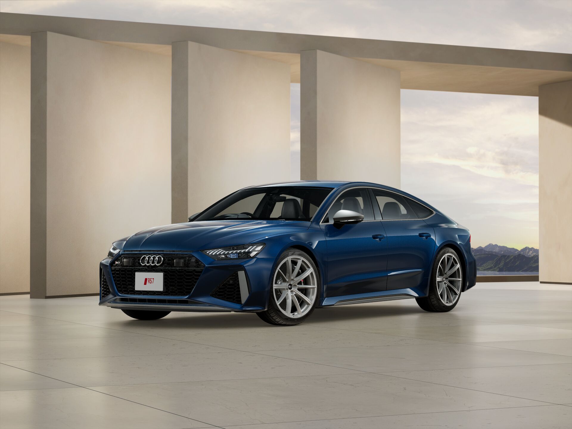 1:24 アウディ RS7 スポーツバック 合金 ダイキャスト 車 モデル