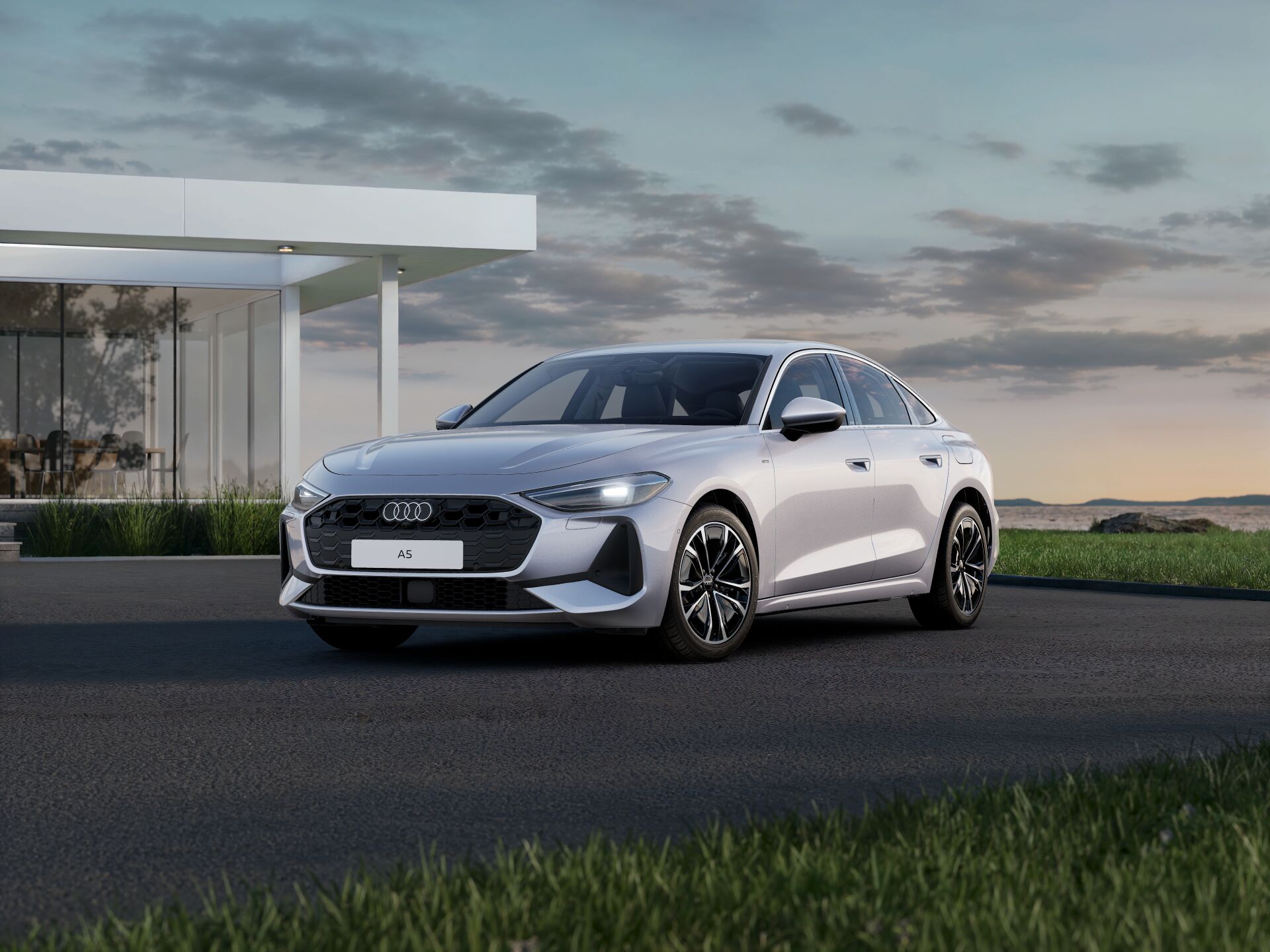 Nuova A5 e-hybrid EXTERIOR-FRONT-3-4