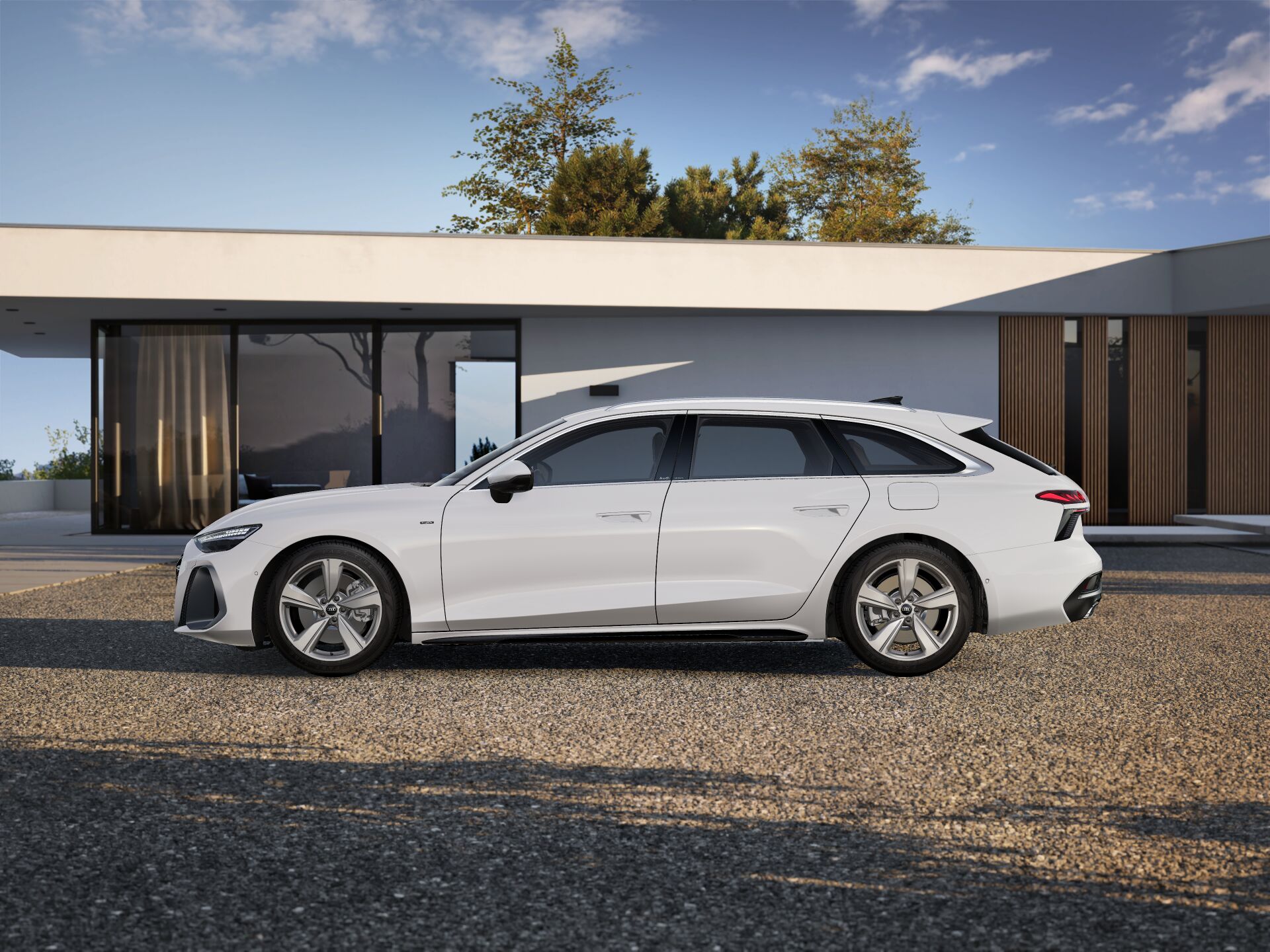 Nouvelle A6 Avant e-hybrid EXTERIOR-PARALLEL-SIDE