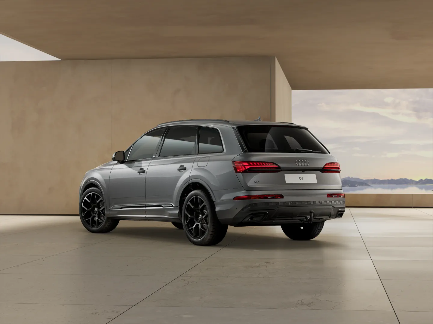 Zdjęcie&nbsp;Audi Q7 SUV TFSI e&nbsp;TFSI e quattro 290 kW tiptronic&nbsp;– Ujęcie: tył 3/4