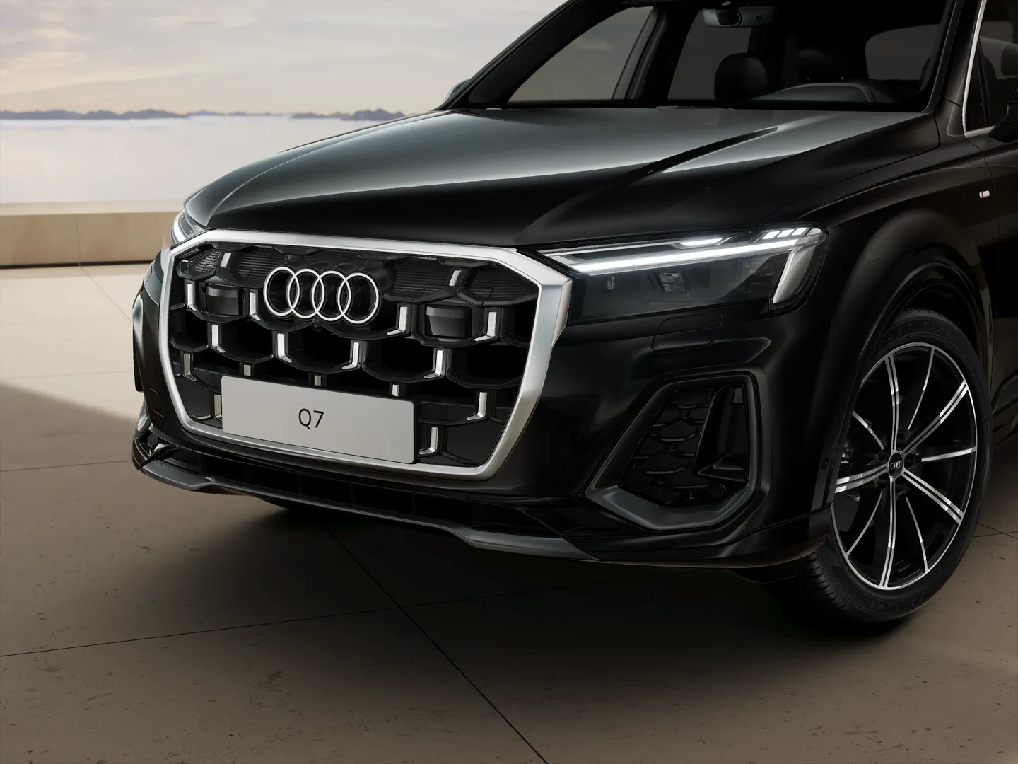 Zdjęcie Audi Q7 SUV S line TDI quattro 210 kW tiptronic – Ujęcie: reflektory