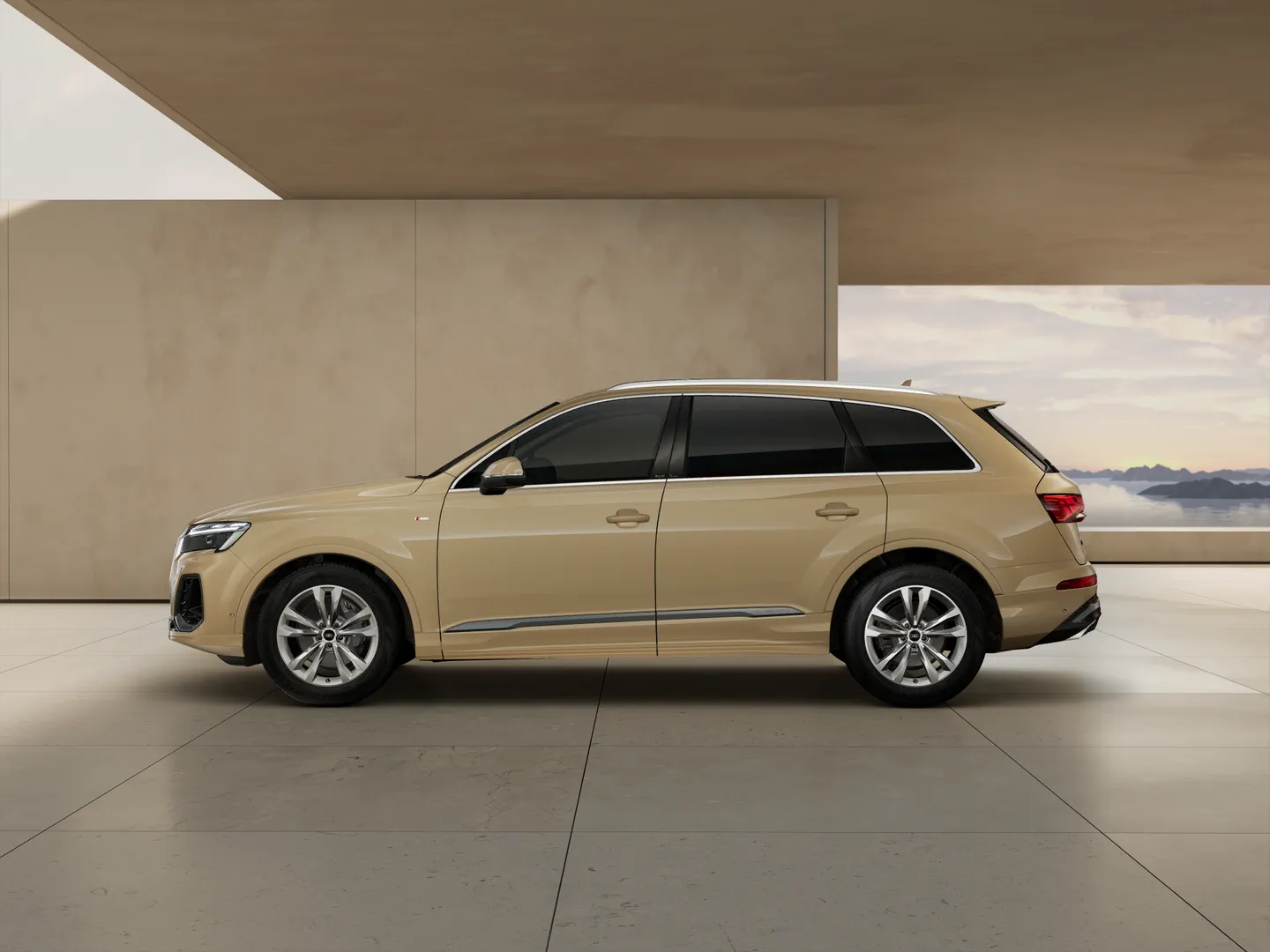 Zdjęcie Audi Q7 SUV S line TDI quattro 210 kW tiptronic – Ujęcie: bok