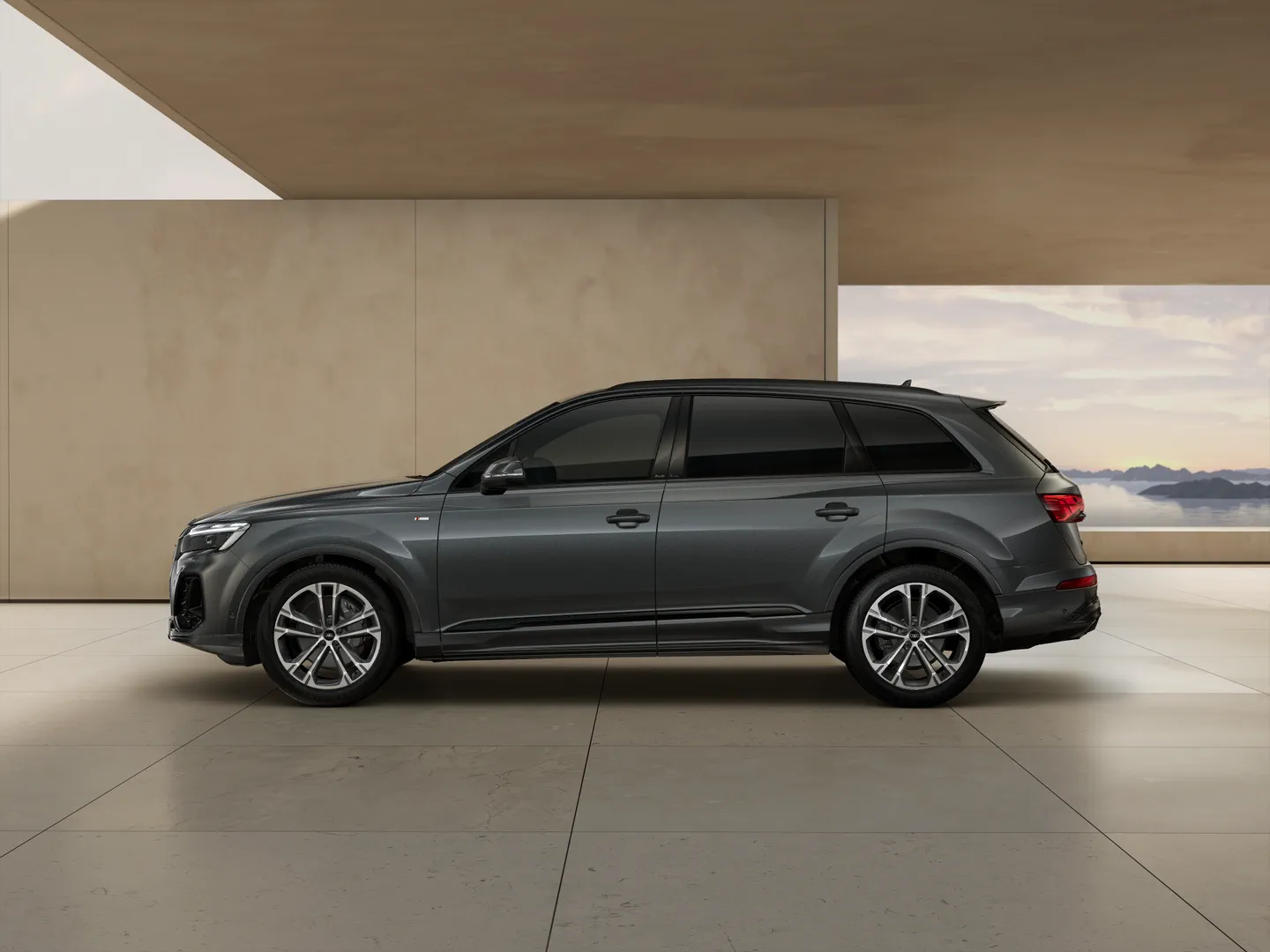 Zdjęcie Audi Q7 SUV S line TDI quattro 210 kW tiptronic – Ujęcie: bok