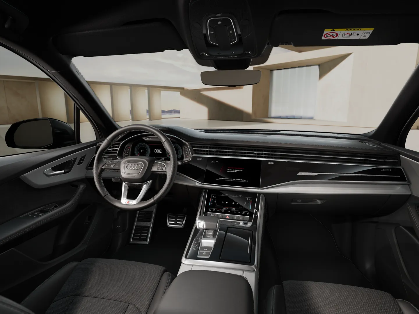 Zdjęcie&nbsp;Audi Q7 SUV&nbsp;S line TDI quattro 210 kW tiptronic&nbsp;– Ujęcie: deska rozdzielcza
