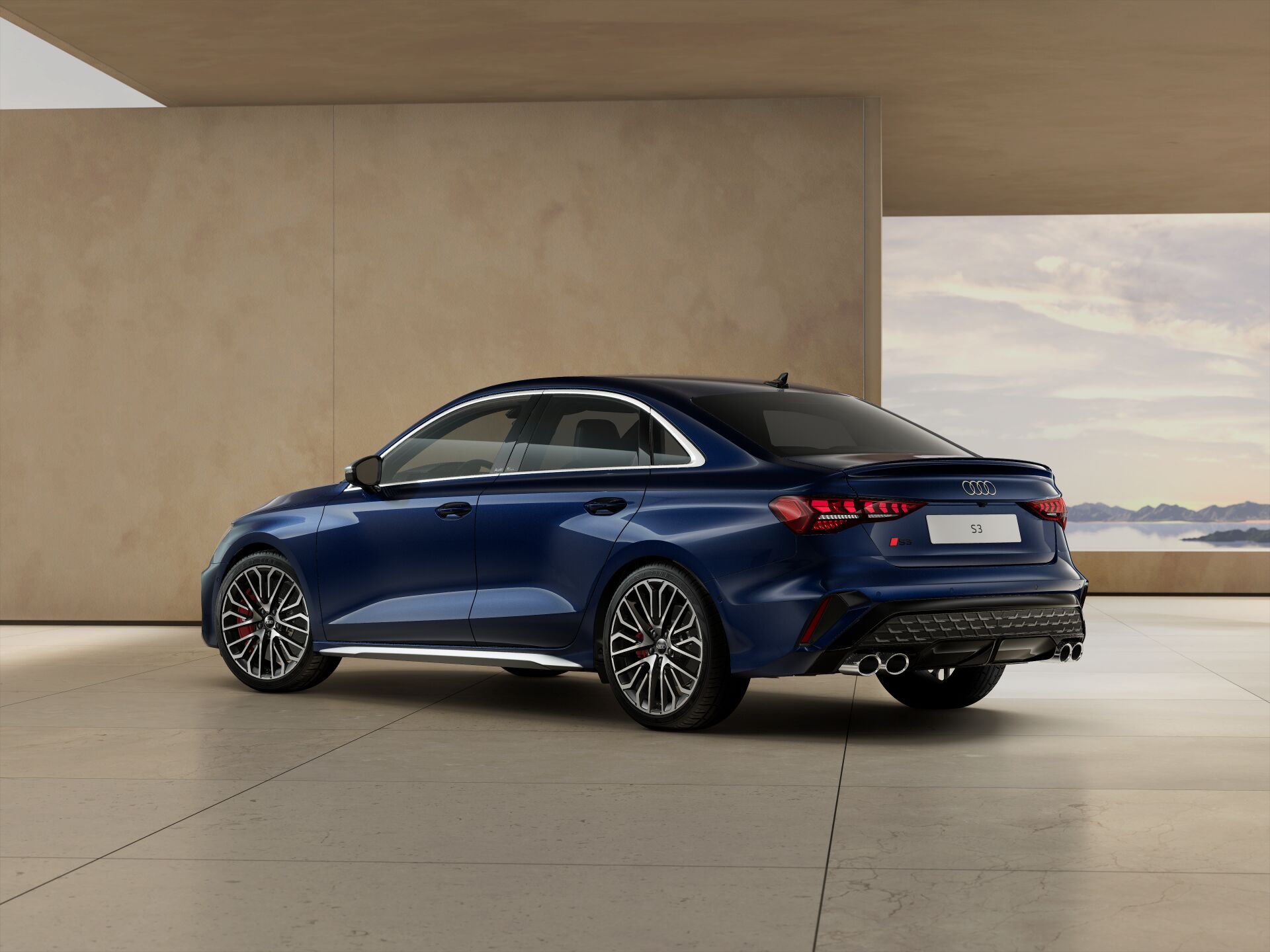 S3 Sedan EXTERIOR-REAR-3-4