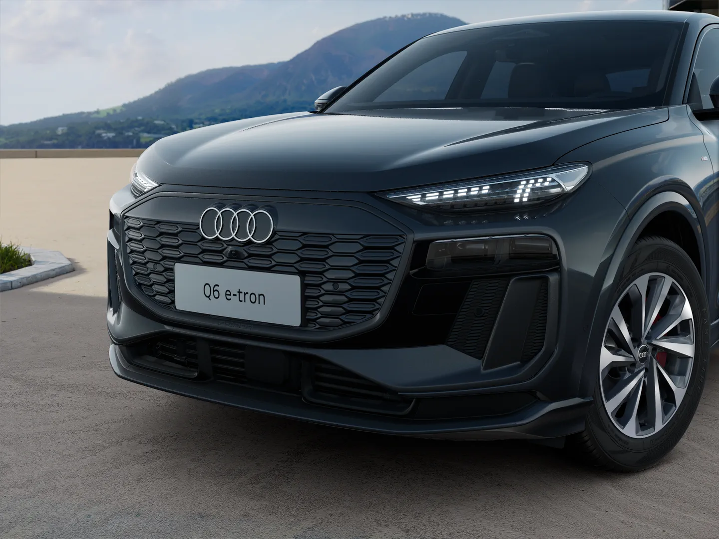Bilde av Audi Q6 Sportback e-tron S line Pro e-tron quattro - Visning:&nbsp;frontlykter