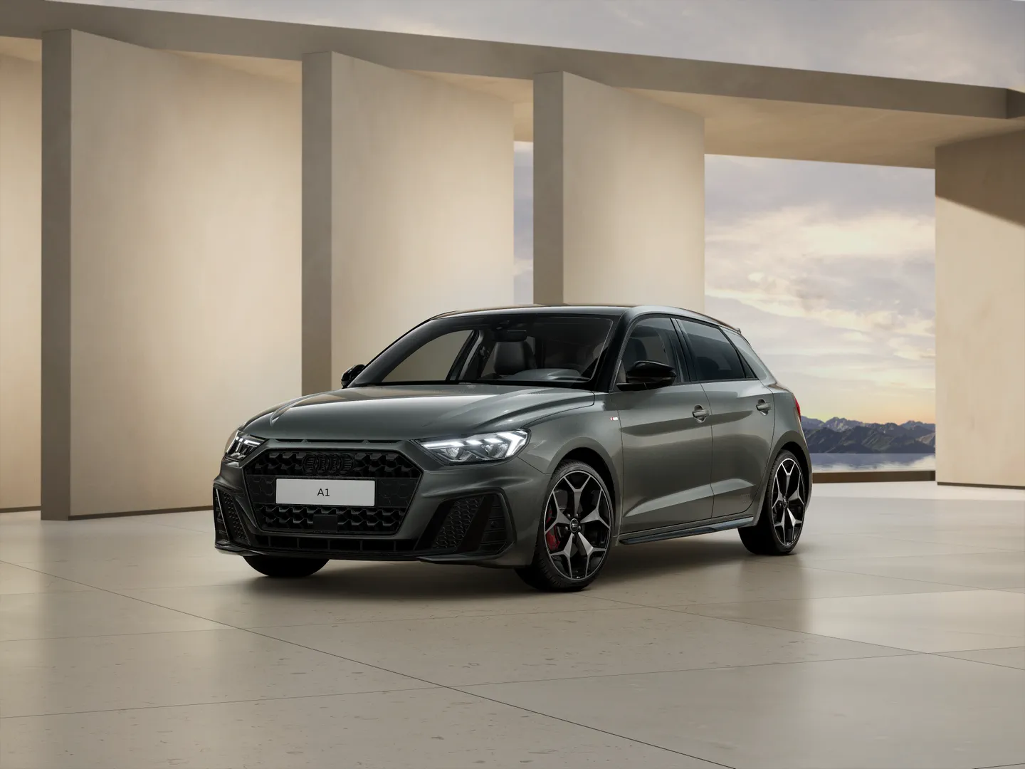 Immagine di Audi A1 Sportback Identity Black 40 TFSI 152 kW (207 CV) S tronic - Vista: Vista 3/4 anteriore