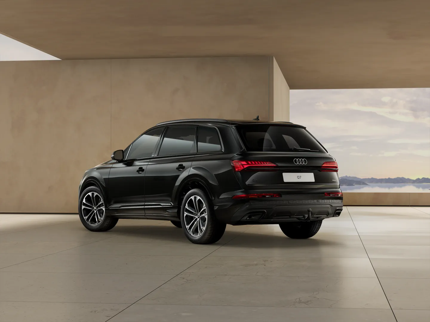 Zdjęcie Audi Q7 SUV TDI quattro 210 kW tiptronic – Ujęcie: tył 3/4